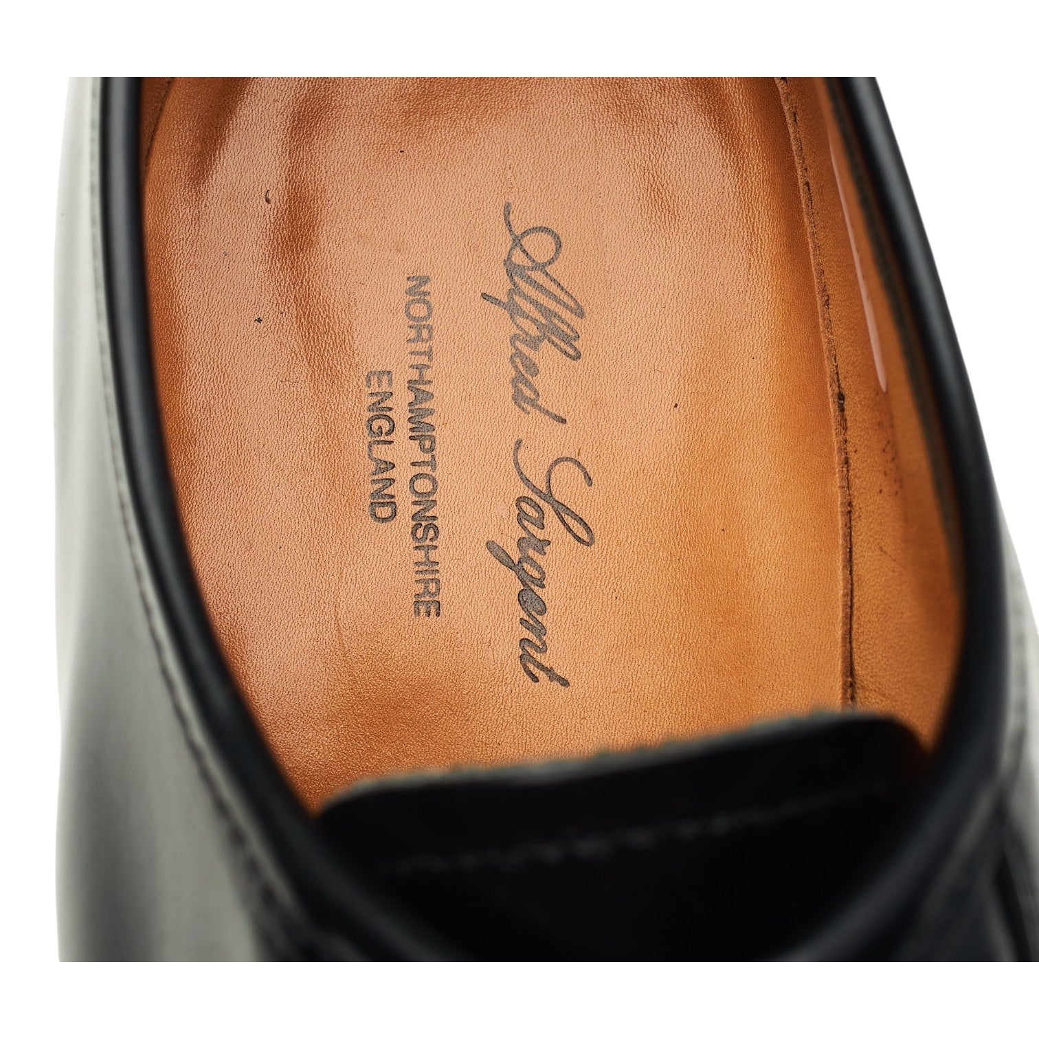 Alfred Sargent Soho 2 derby cuir noir pointure UK 8