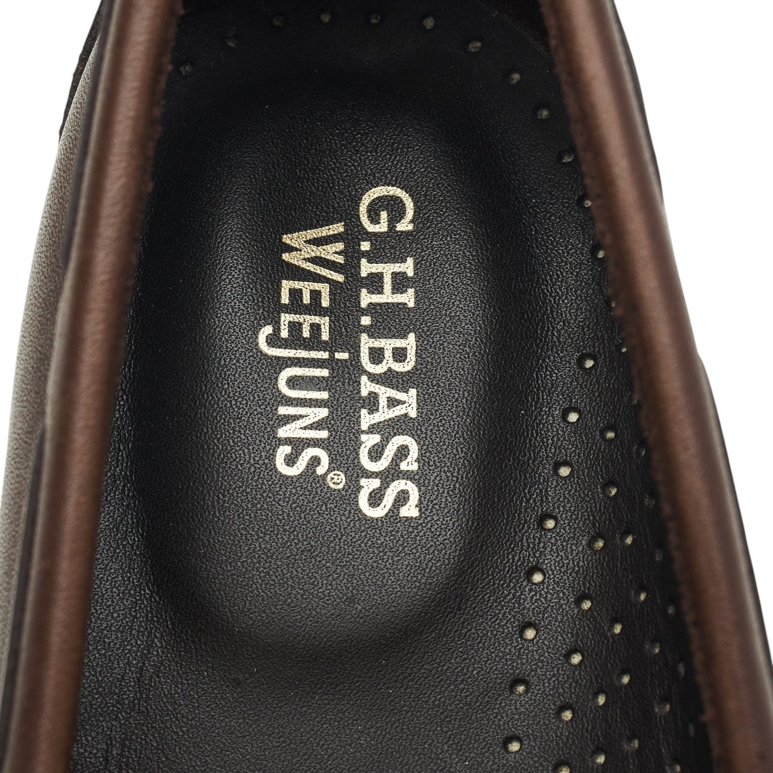 G.H. Bass Weejuns Larkin mocassin cuir marron 8