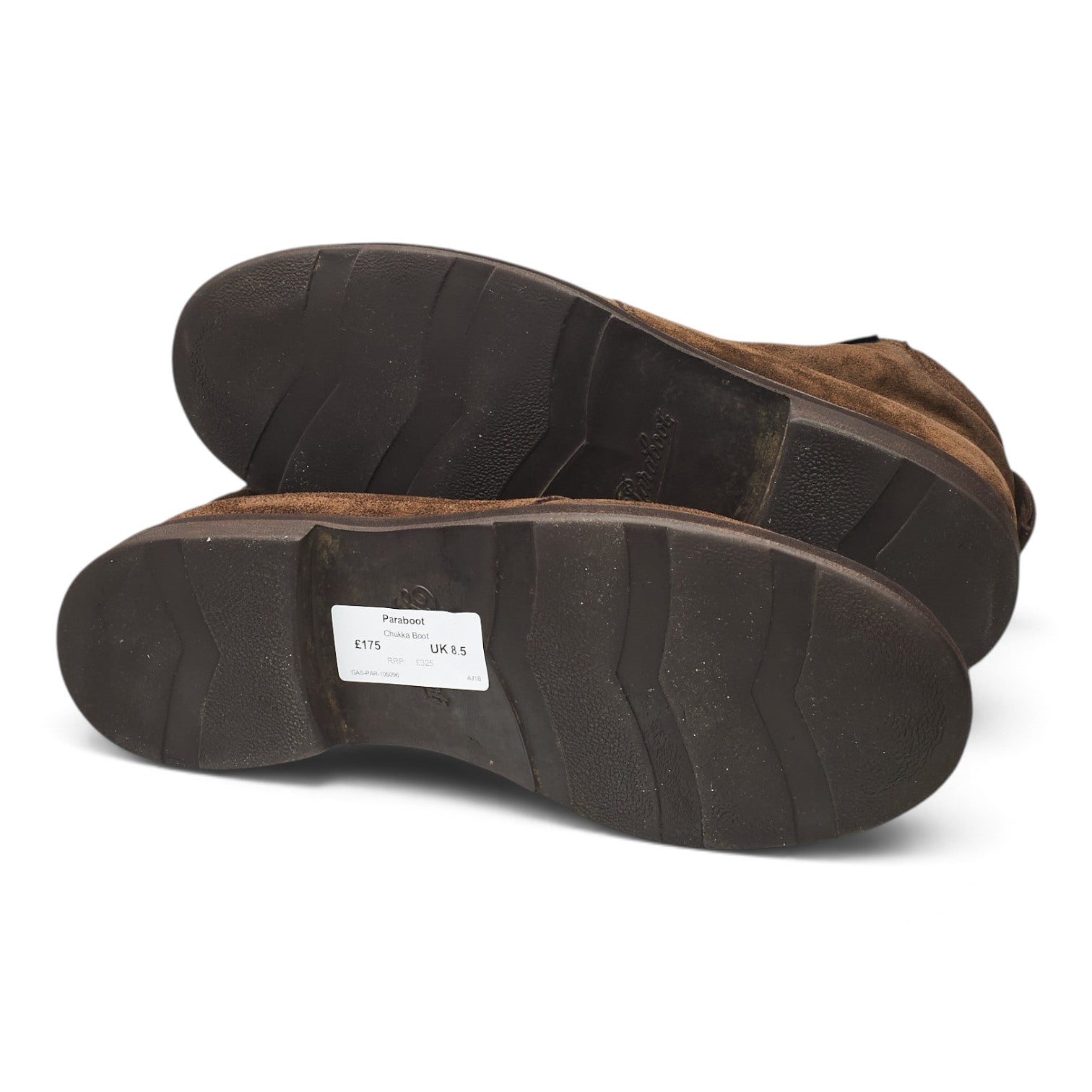 Paraboot chukka boots suède marron pointure UK 8.5
