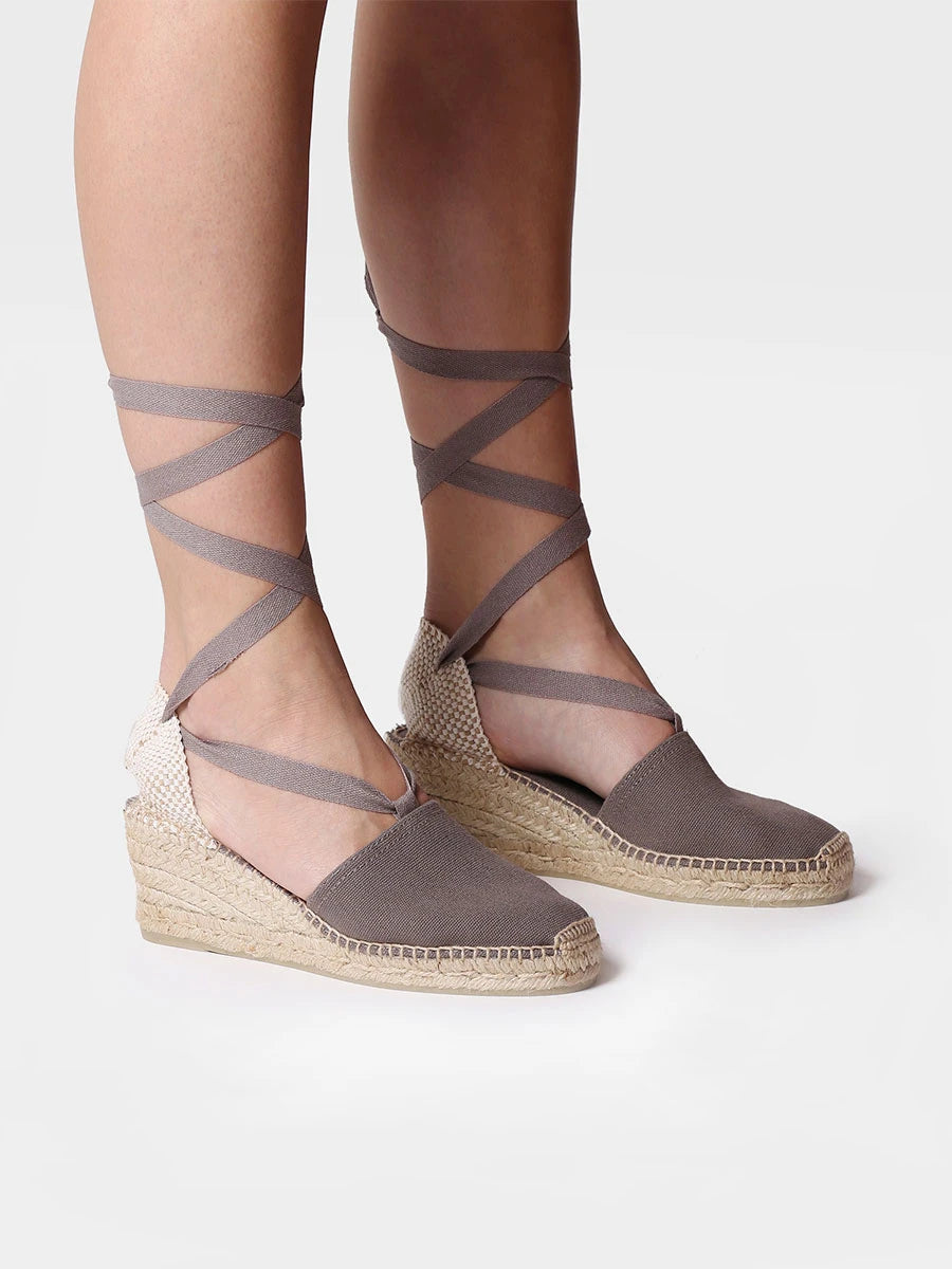 Toni Pons VALENCIA espadrilles toile compensées 6 cm