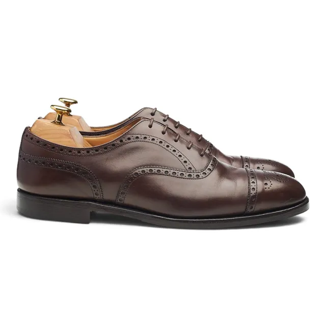 Church's Diplomat oxford cuir marron foncé 8.5