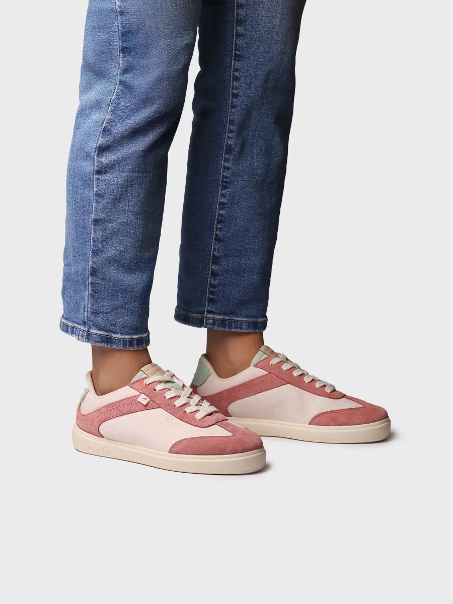 Toni Pons Iraida baskets toile femme croûte cuir