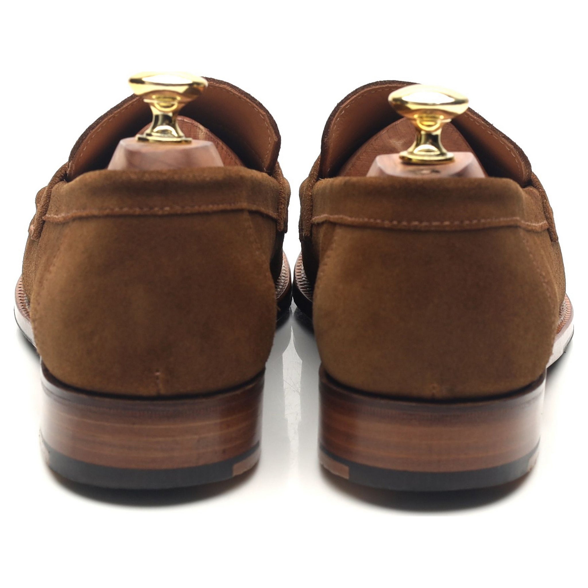 Grenson Epsom mocassin daim marron pointure UK 7
