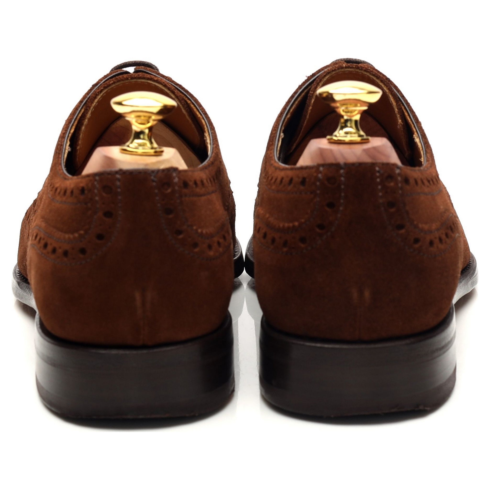 Berwick 108970 derbies suède marron UK 7