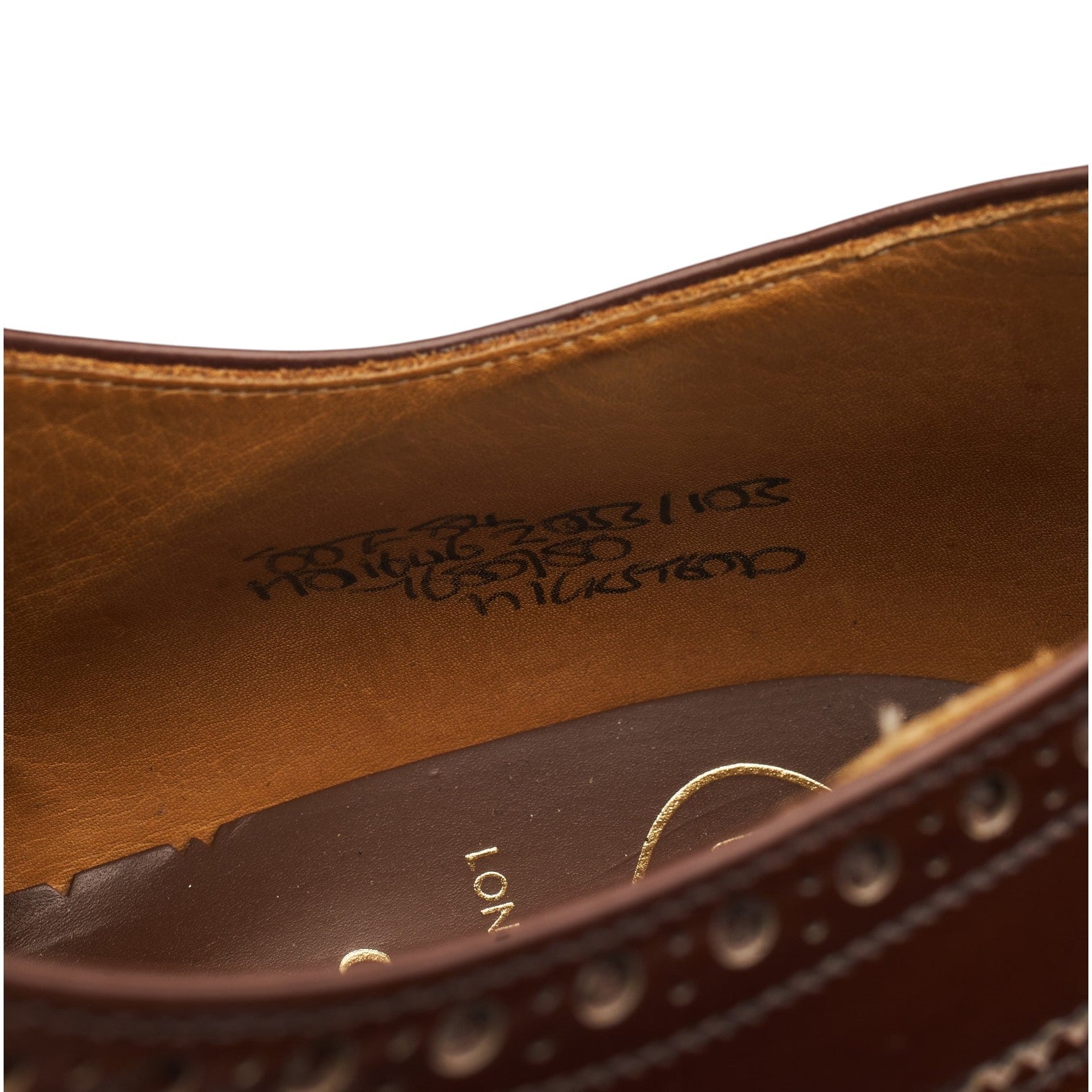 Church's Hickstead richelieu cuir marron pointure UK 8