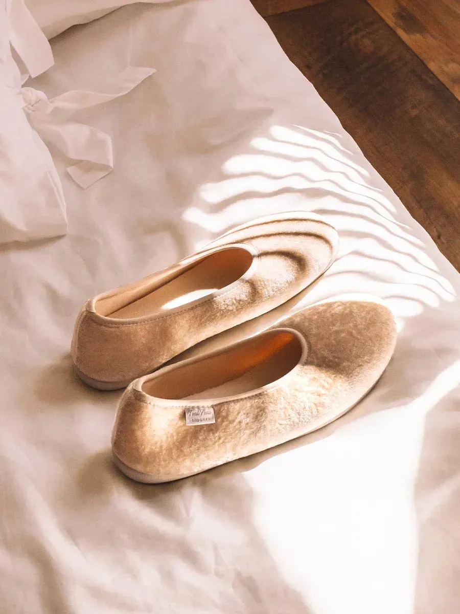 Toni Pons Altea chausson ballerine velours femme