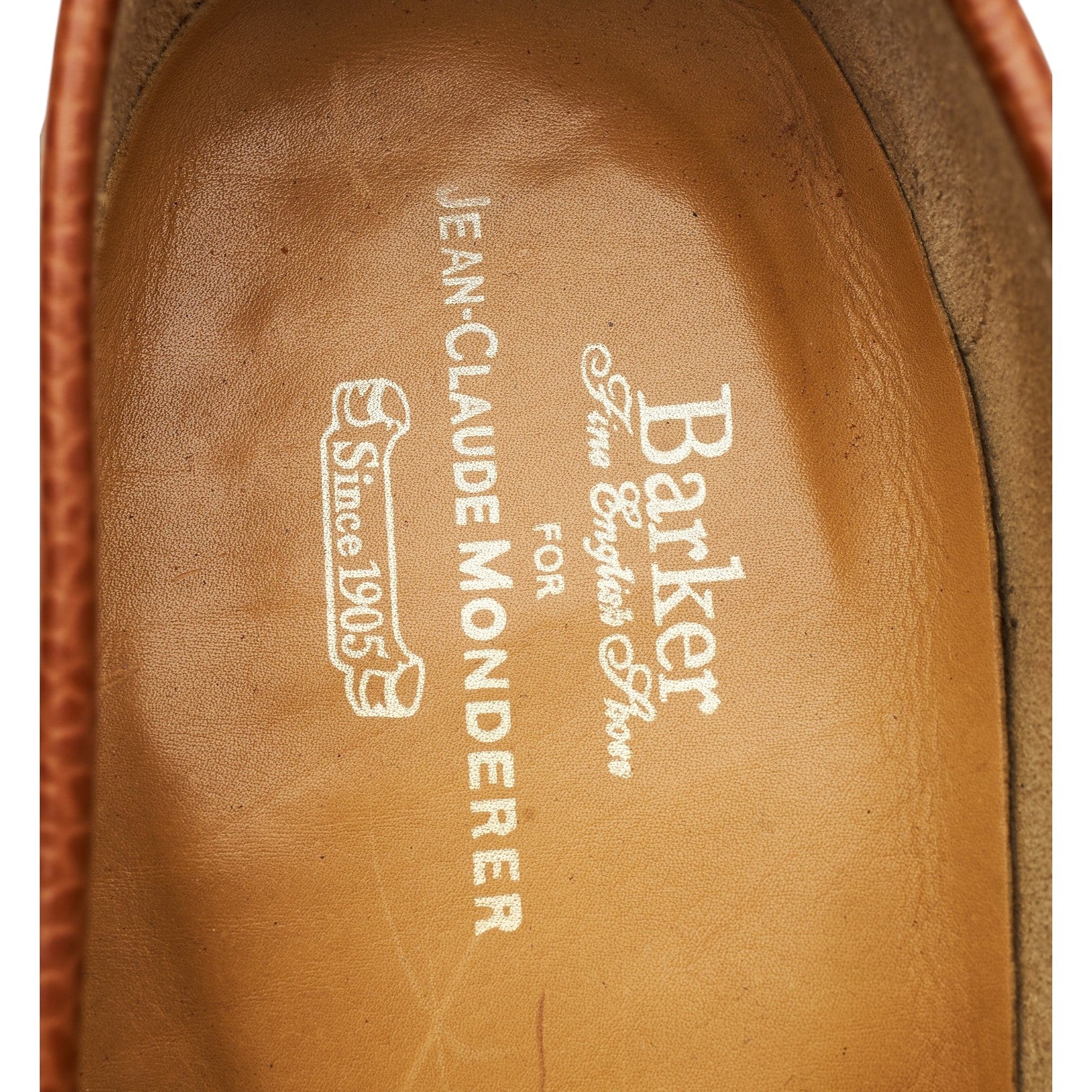 Mocassins Barker Arran cuir grainé marron UK 7.5
