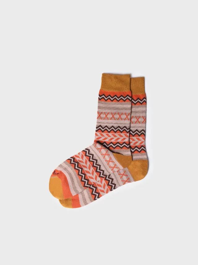 Toni Pons Quel-YA chaussettes coton marron
