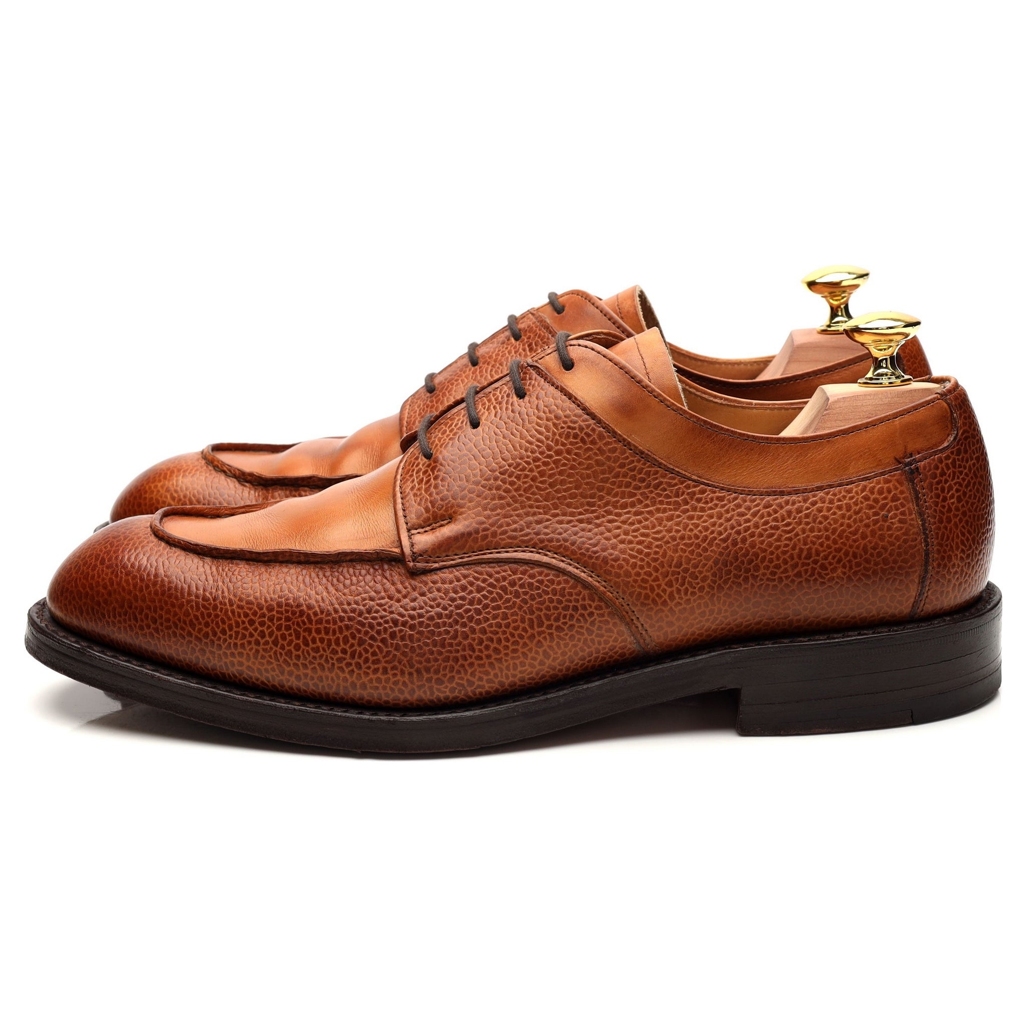 Cheaney Dali derbys cuir grainé marron 7.5 UK