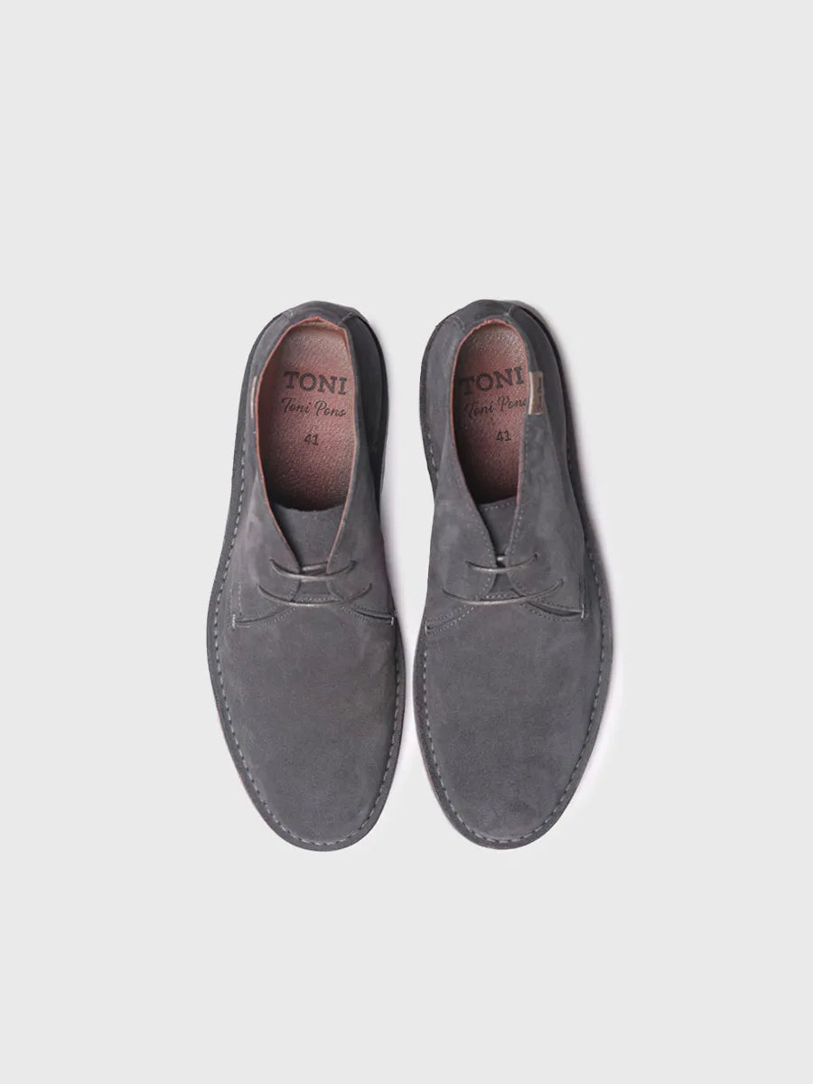 Toni Pons Jacob-SY boots homme suède gris