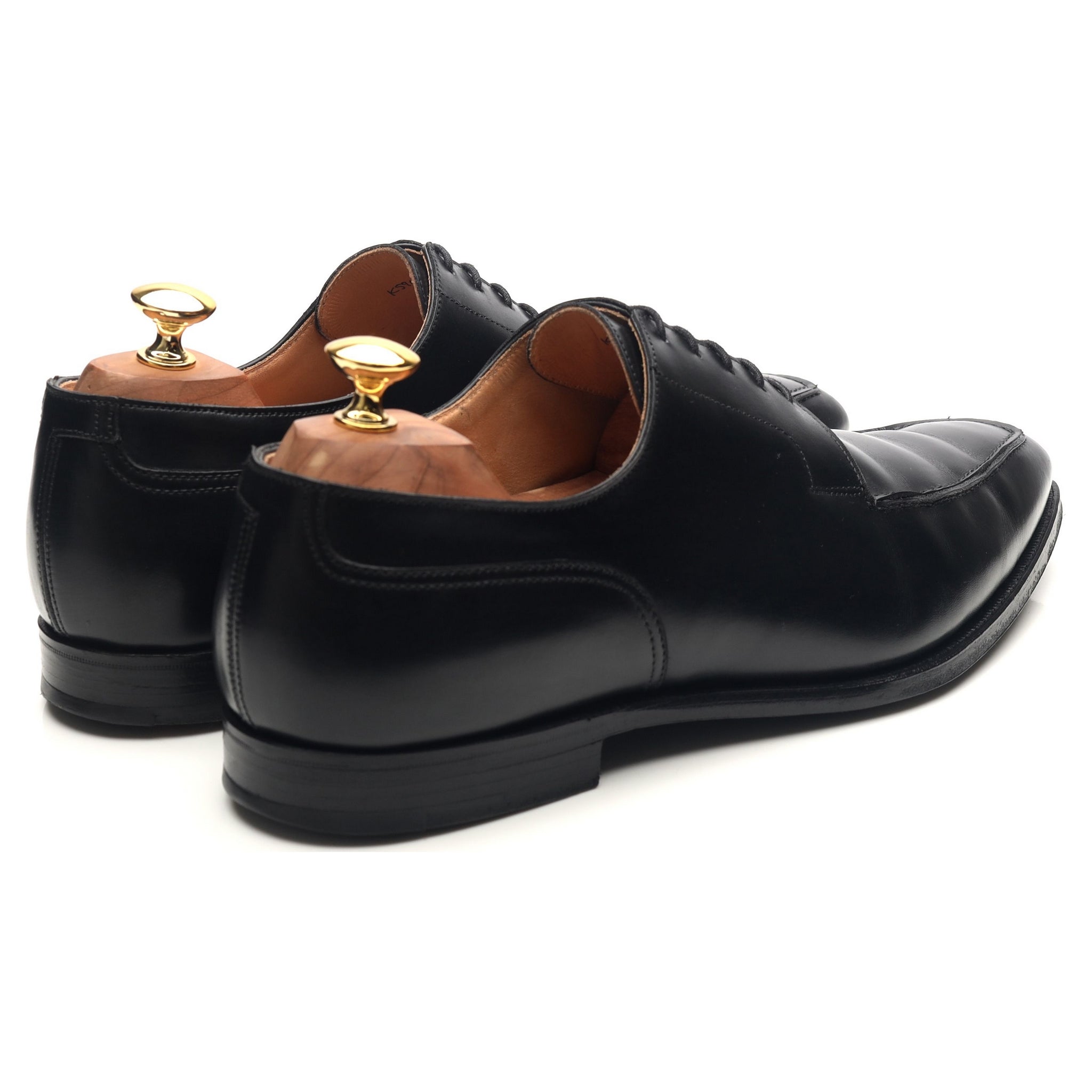 George Cleverley Oliver Derby Cuir Noir UK 10,5