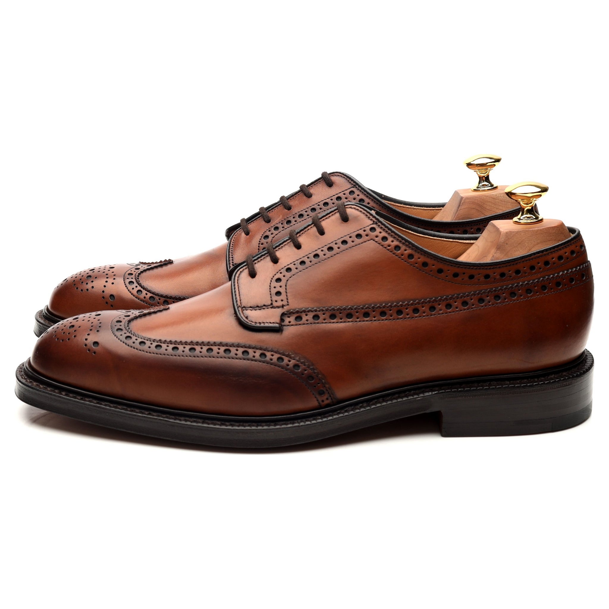 Church's Grafton Derby brogue cuir noyer pointure UK 9