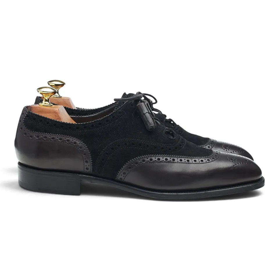 Edward Green Skye richelieu cuir noir pointure UK 7,5