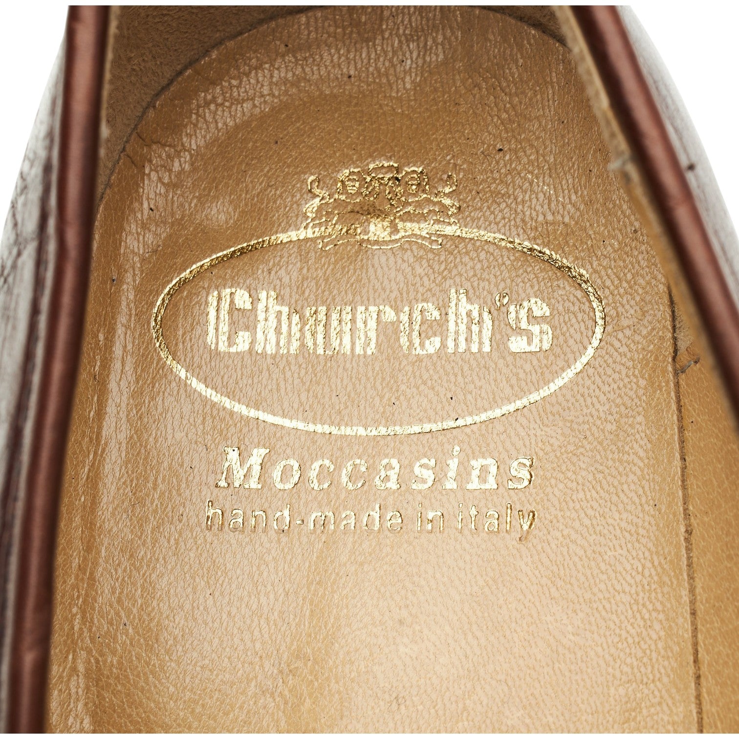 Church's Bolzano mocassins cuir marron 8.5 UK