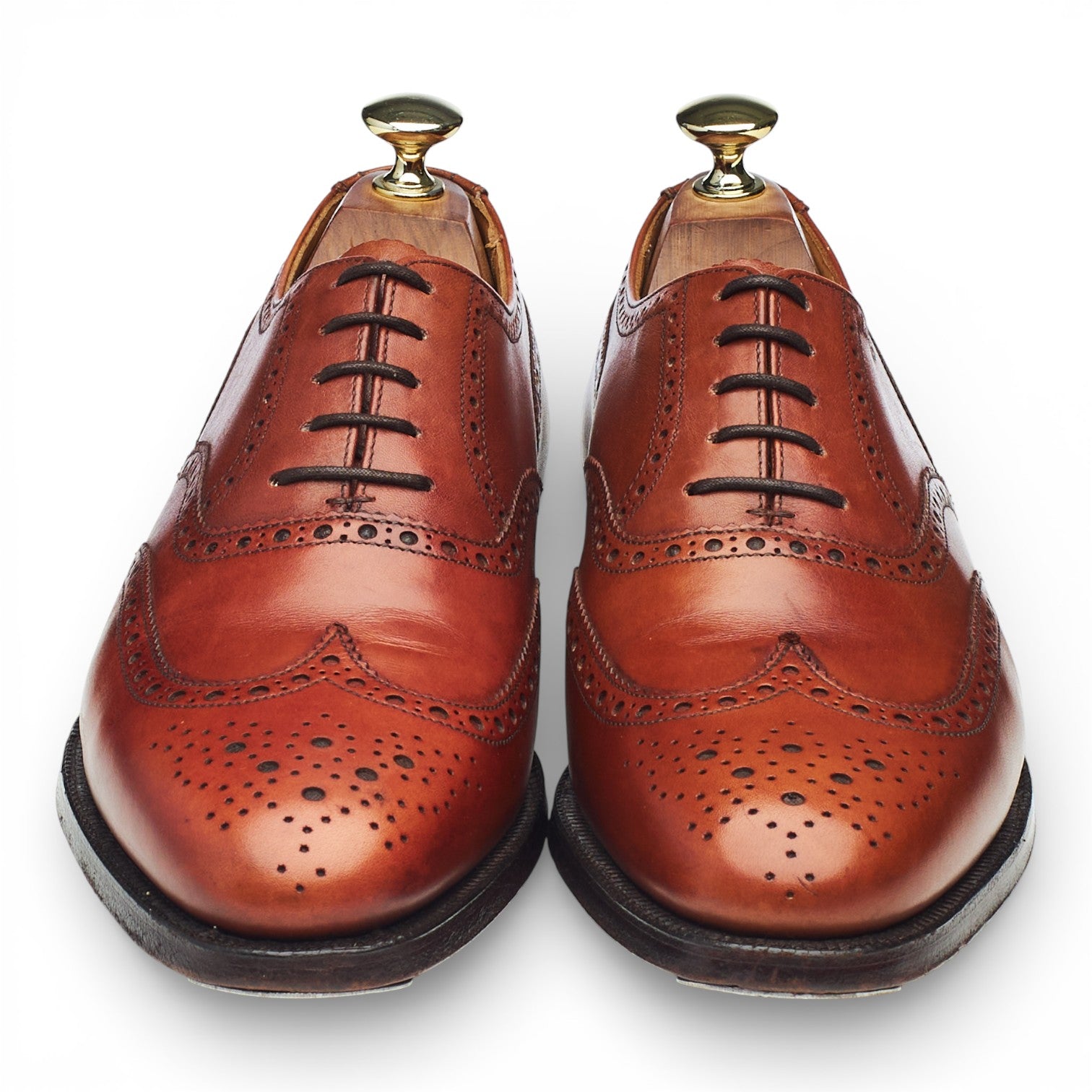 Shipton & Heneage Albemarle oxford cuir tan 7 UK brogues