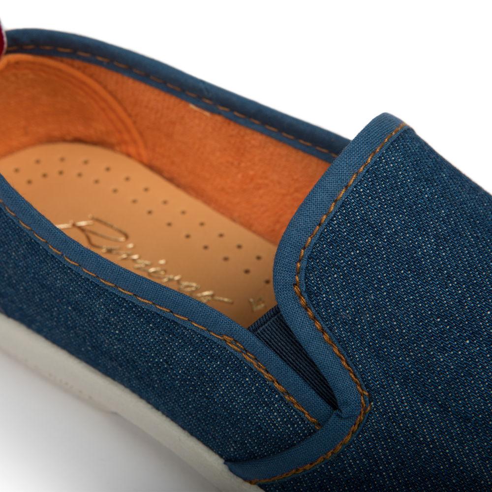 Rivieras Classic Jean espadrilles enfant bleu jean