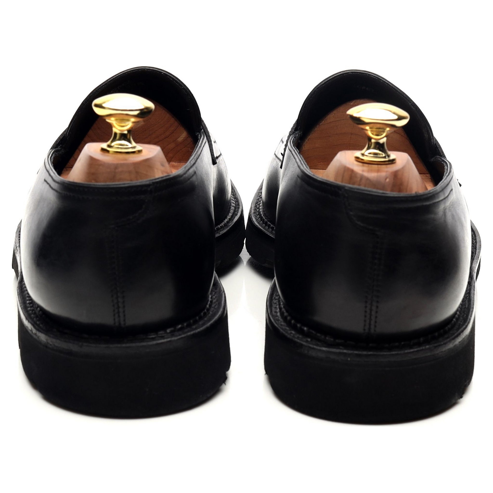 John Lobb Lopez mocassin cuir noir UK 8.5