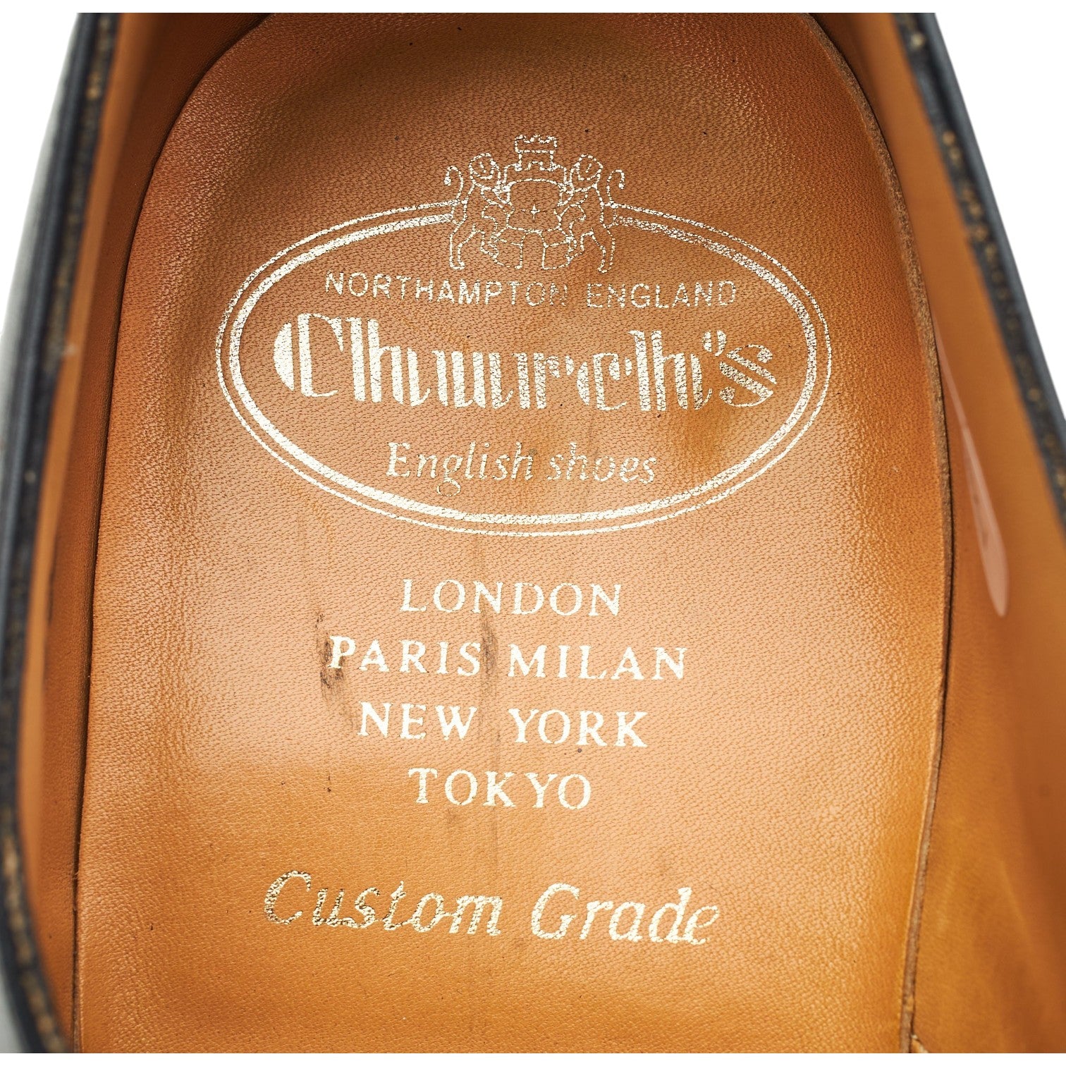 Church's Oslo derby cuir noir UK 7