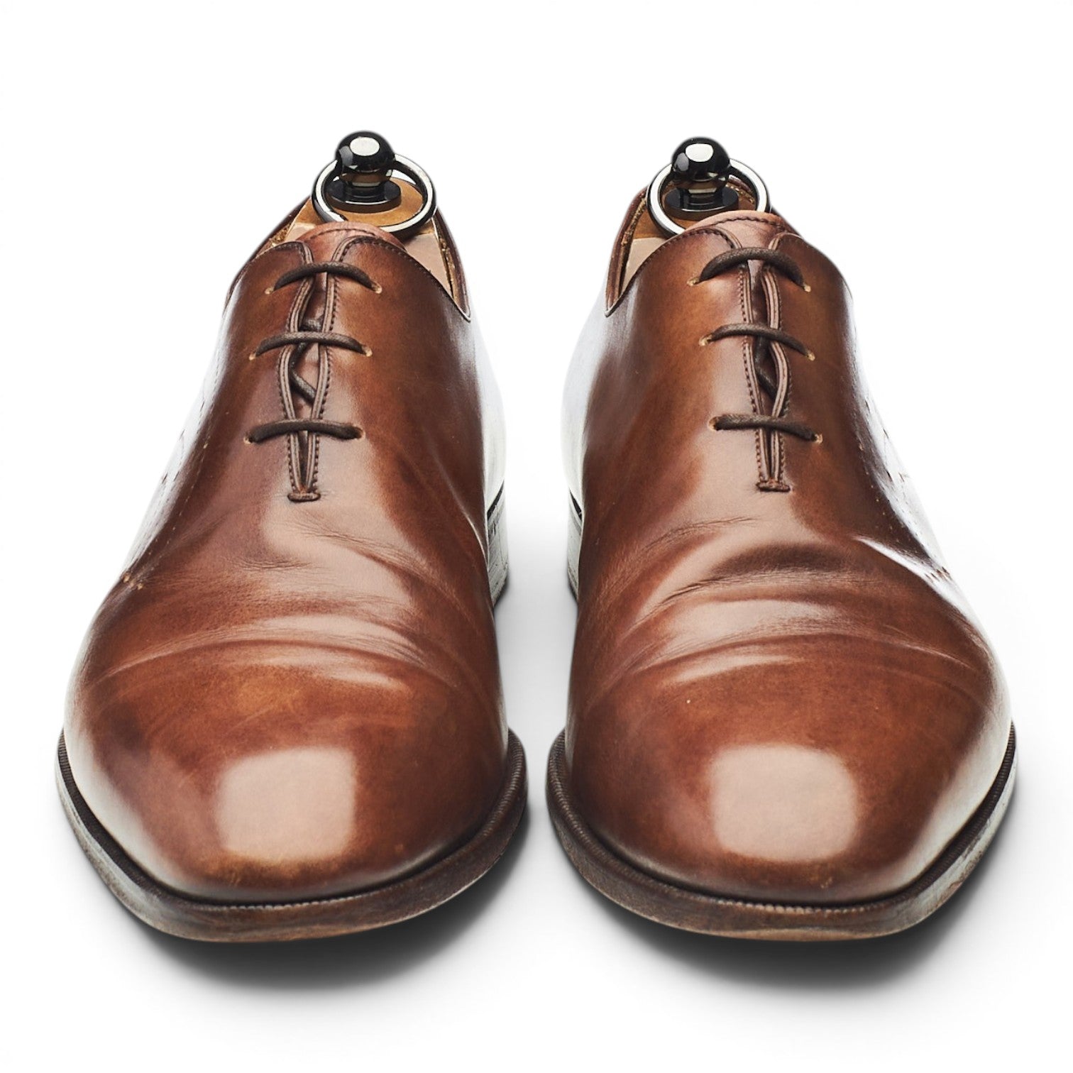 Berluti oxford wholecut cuir marron UK 8.5