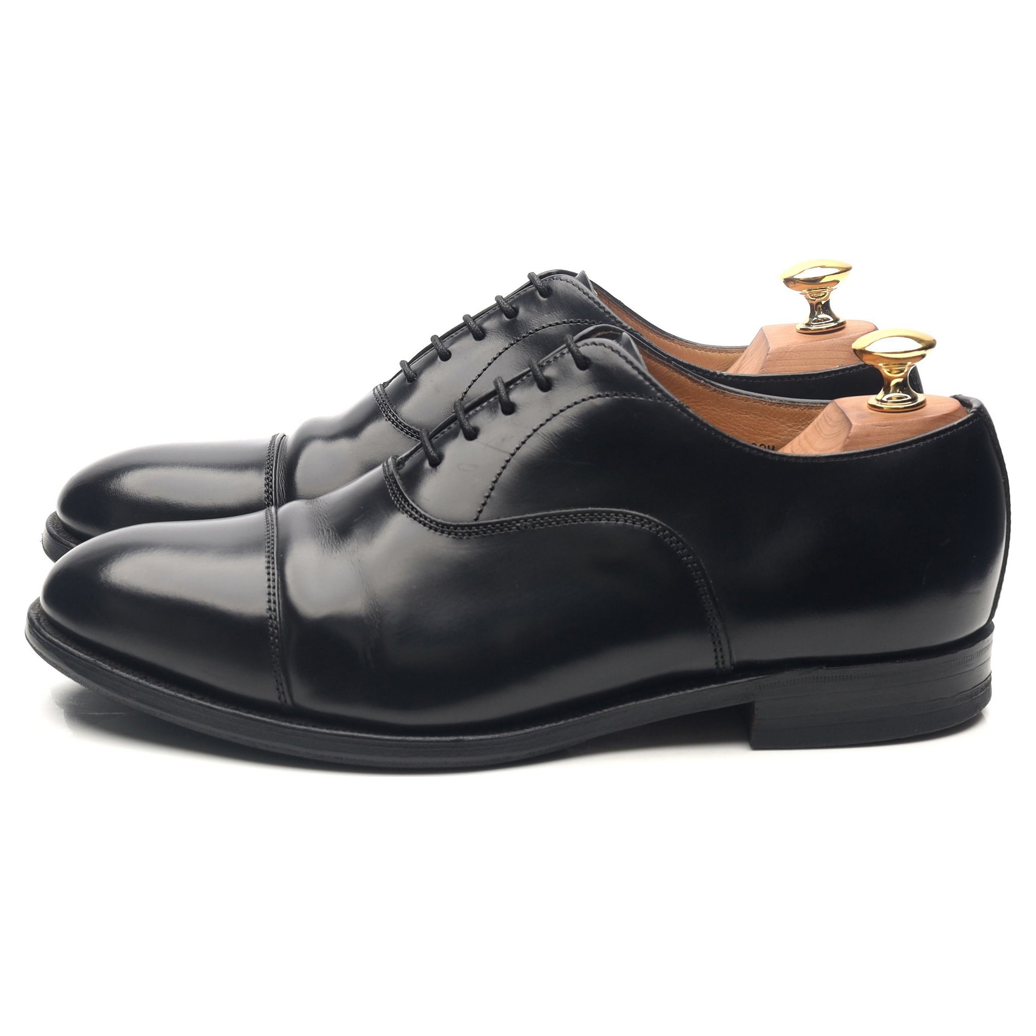 Alfred Sargent Epsom richelieu cuir noir UK 6.5