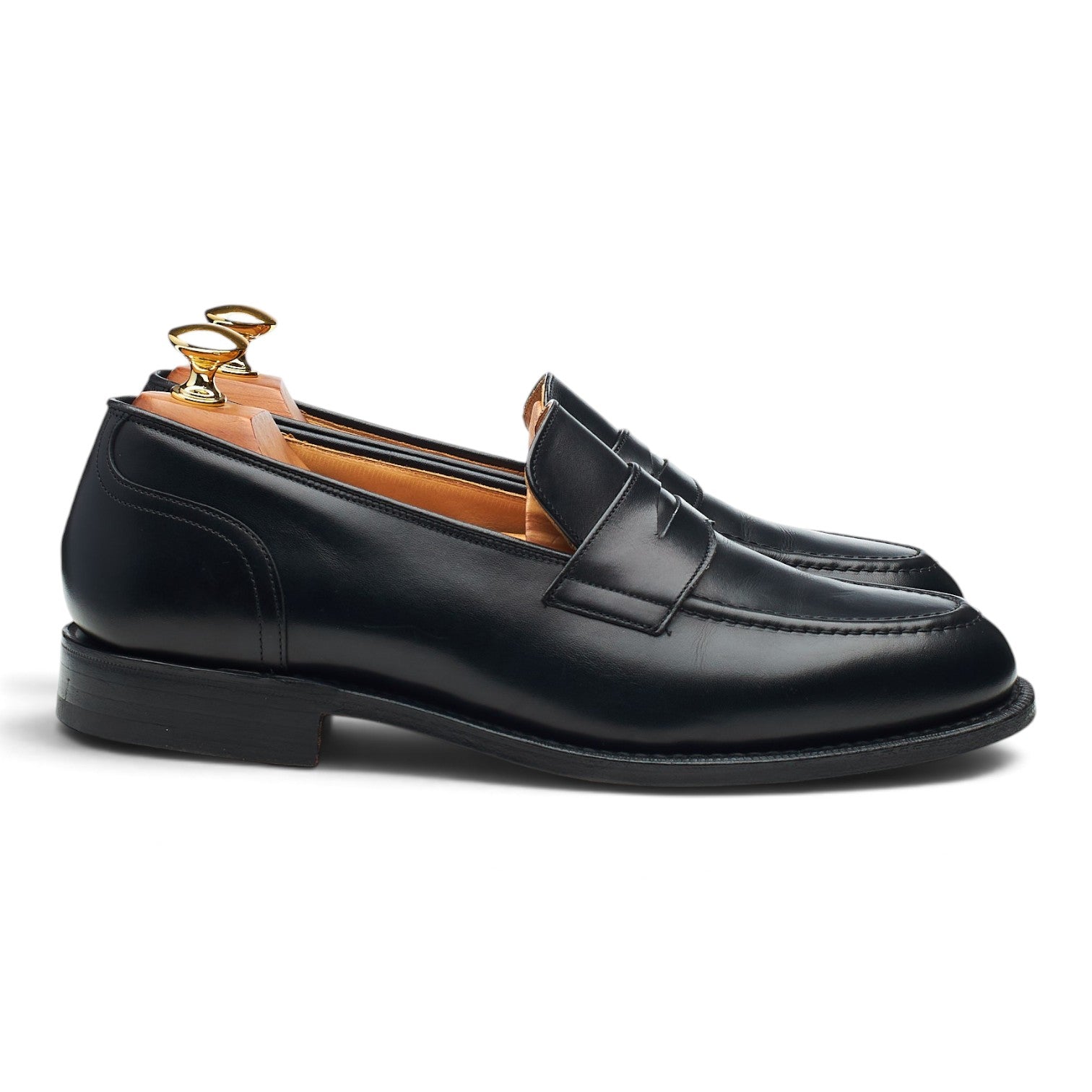 Church's Gerard mocassins cuir noir UK 7 semelle cuir