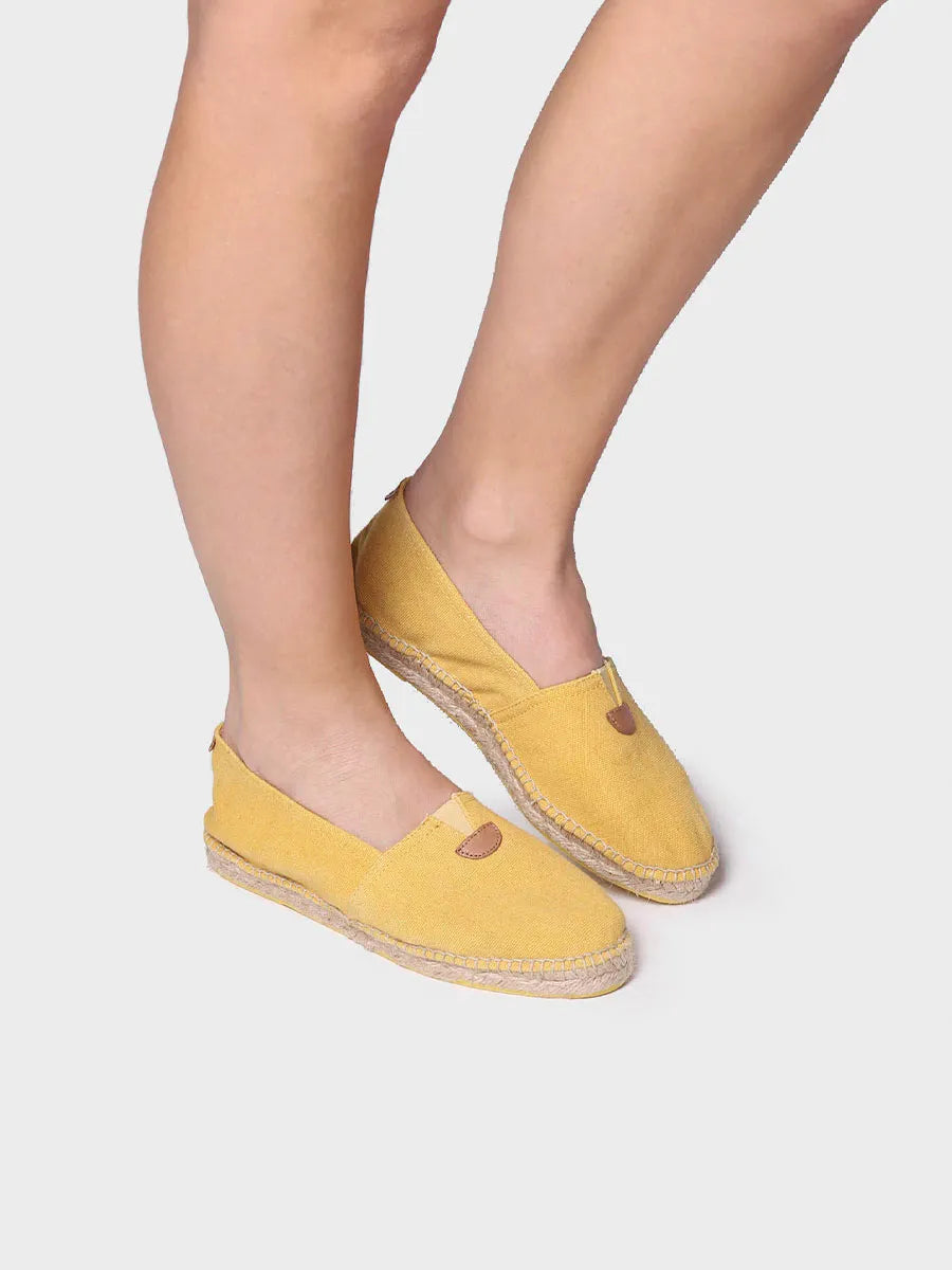 Toni Pons Blanes-ER espadrille jaune vegan