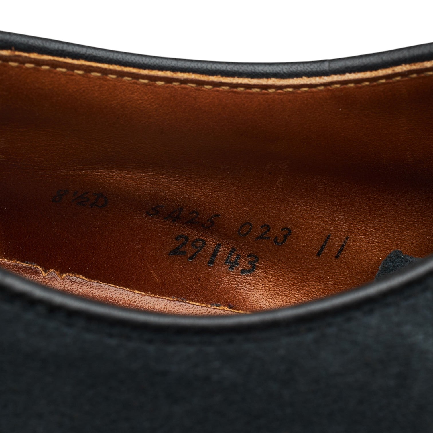 Alden 29143 derbies suède bleu marine UK 7.5