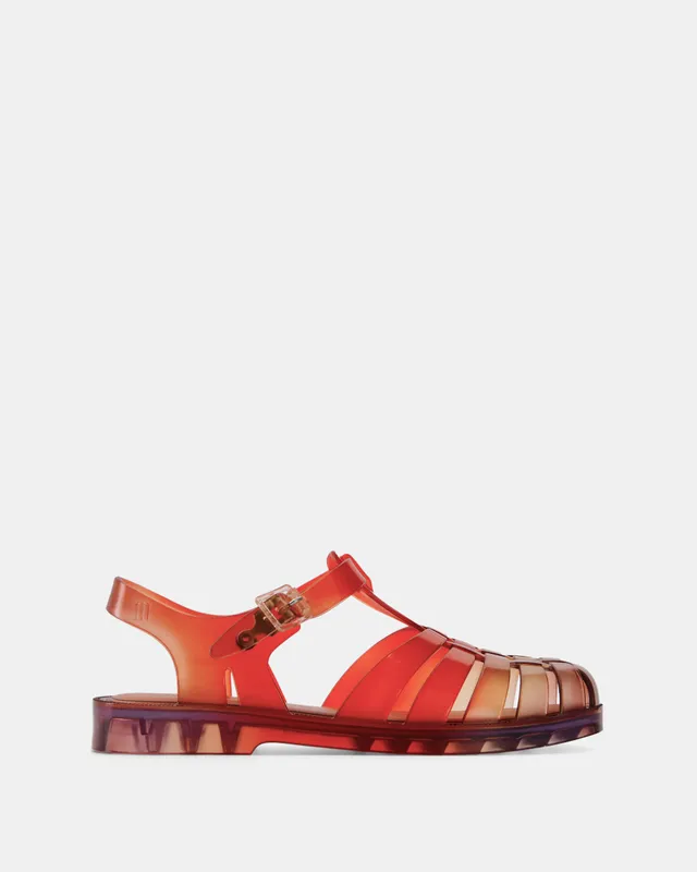 Nodaleto x Melissa Possession sandales tangerine sunset confort