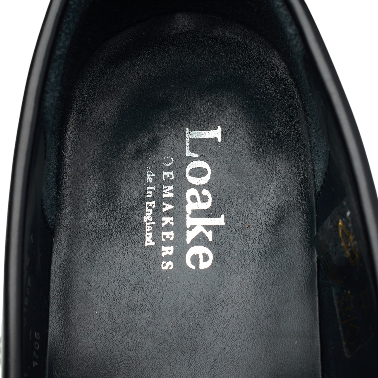 Loake Harrow mocassins cuir noir pointure 7