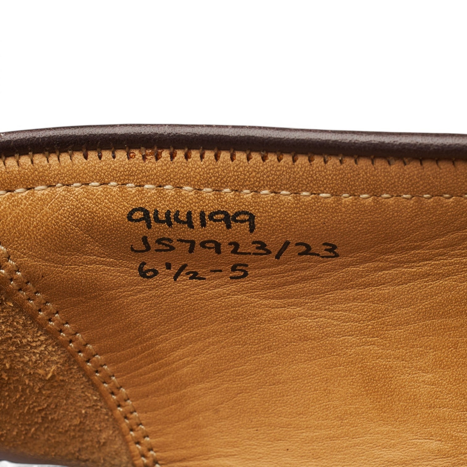 Tricker's Havard mocassin cuir marron UK 6,5 semelle cuir