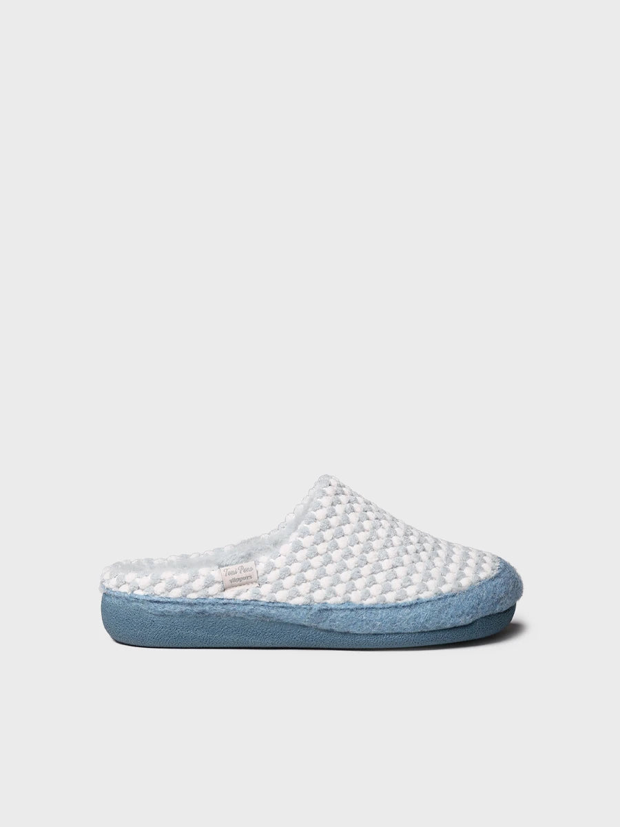 Toni Pons Malu-CN chaussons tissu bicolore chaud