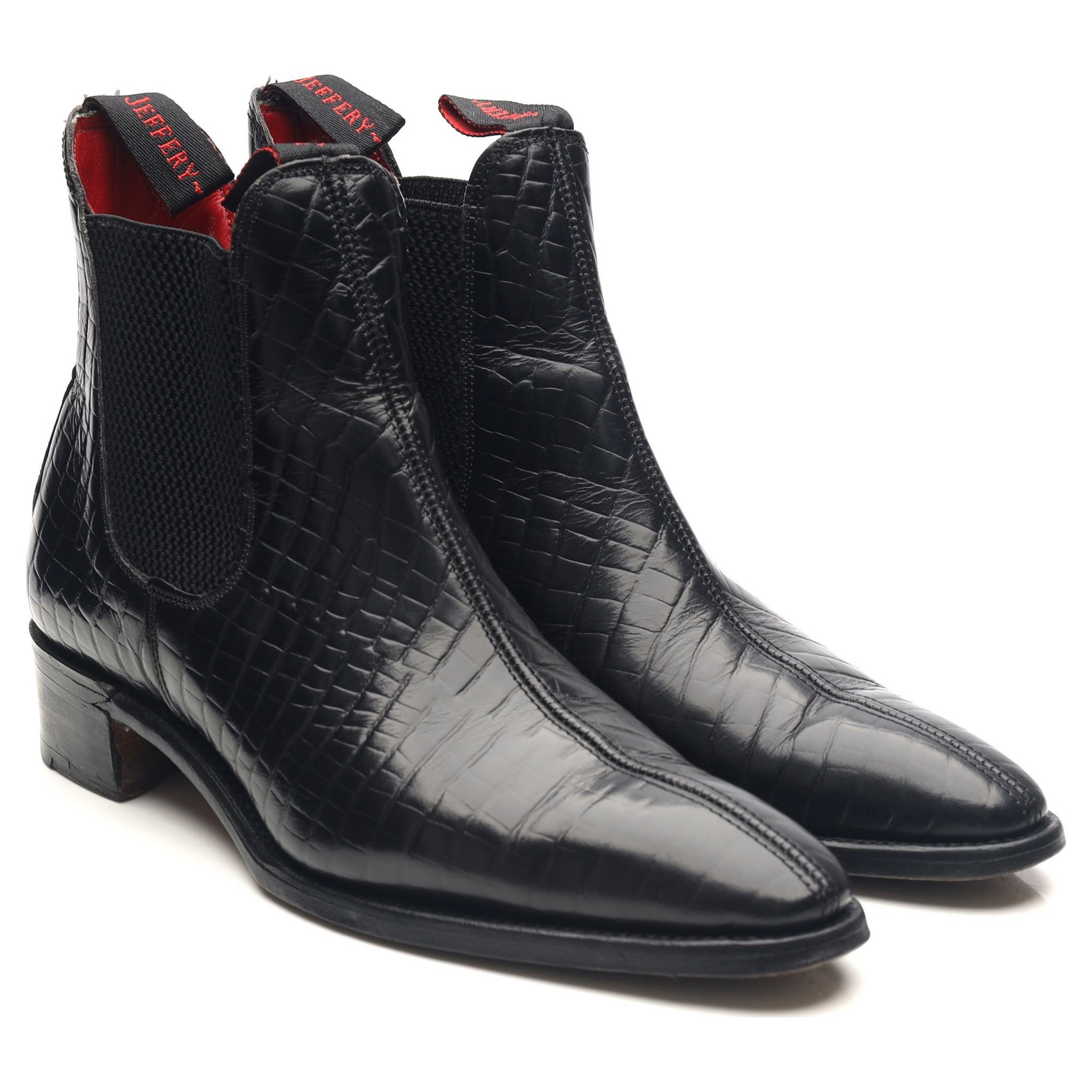 Jeffery West bottines chelsea cuir noir UK 6
