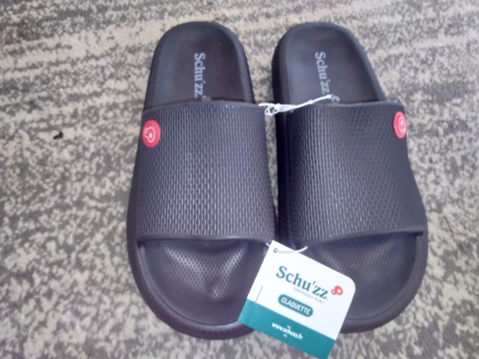 Schu'zz Claquette Homme Blanche 40/41 EVA Confort