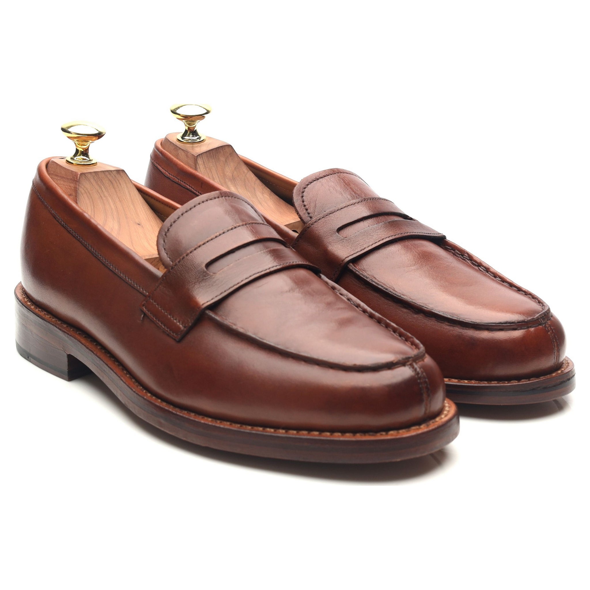 Grenson Peter mocassins cuir marron UK 7.5