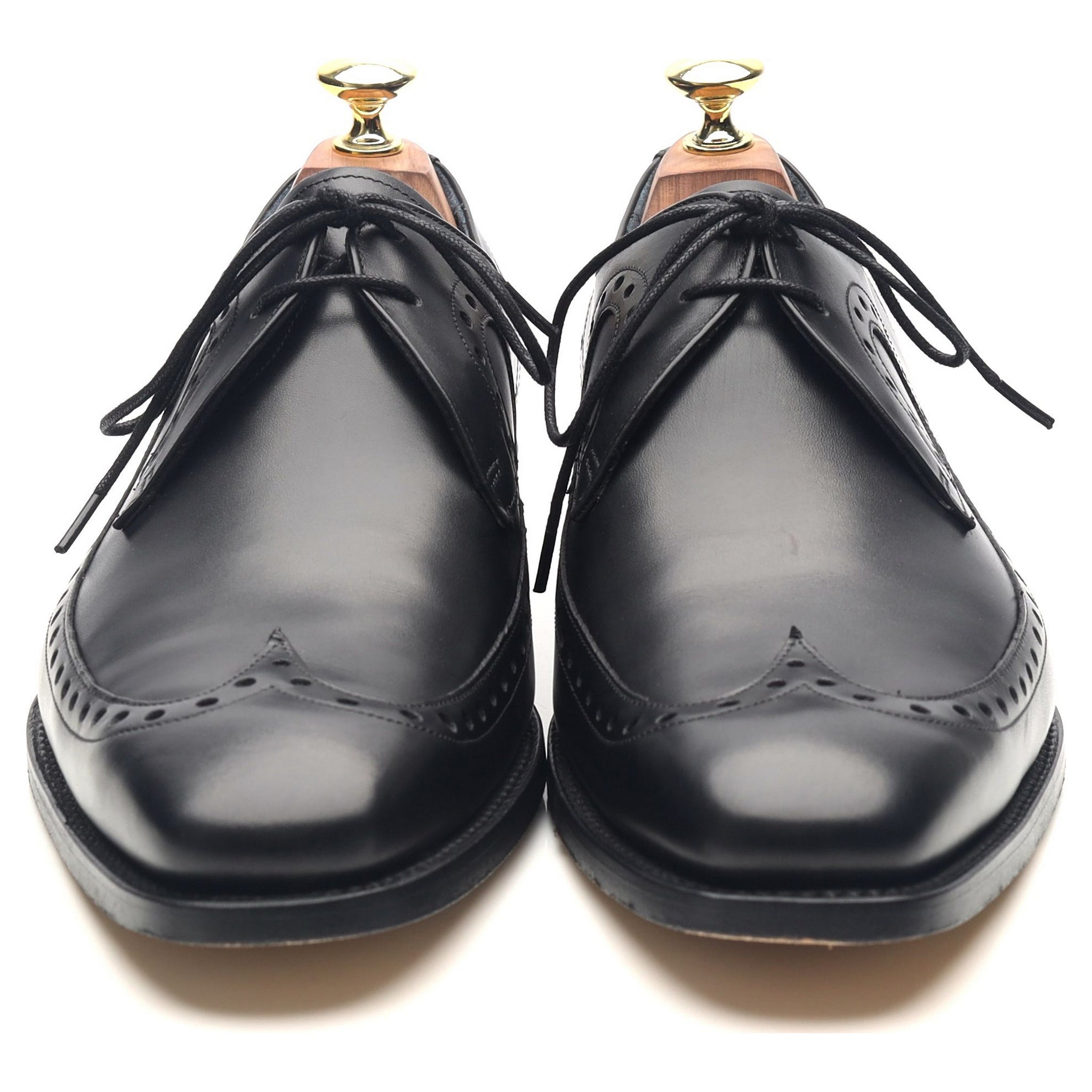 Barker Woody derby cuir noir 7.5 semelle cuir