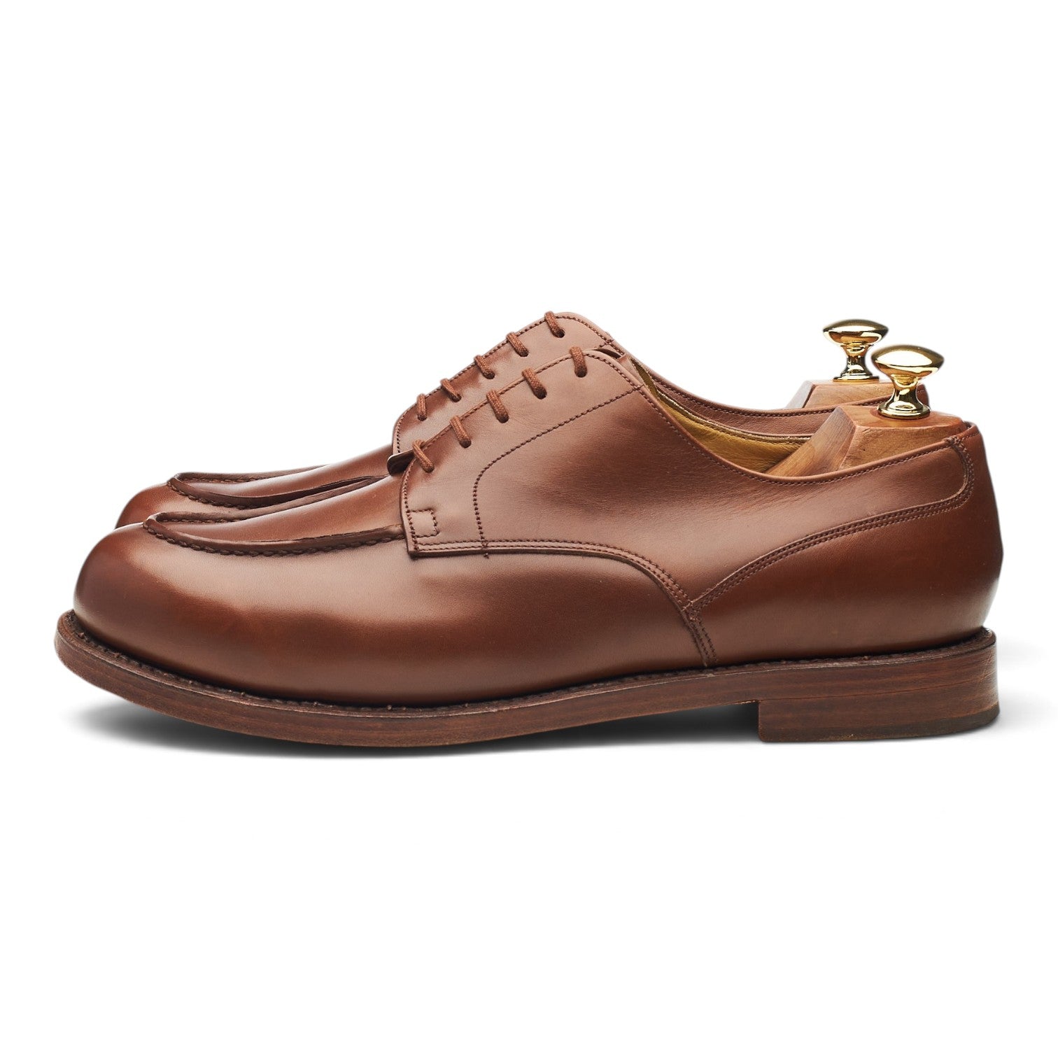 Paraboot Chambord derby cuir marron pointure UK 9