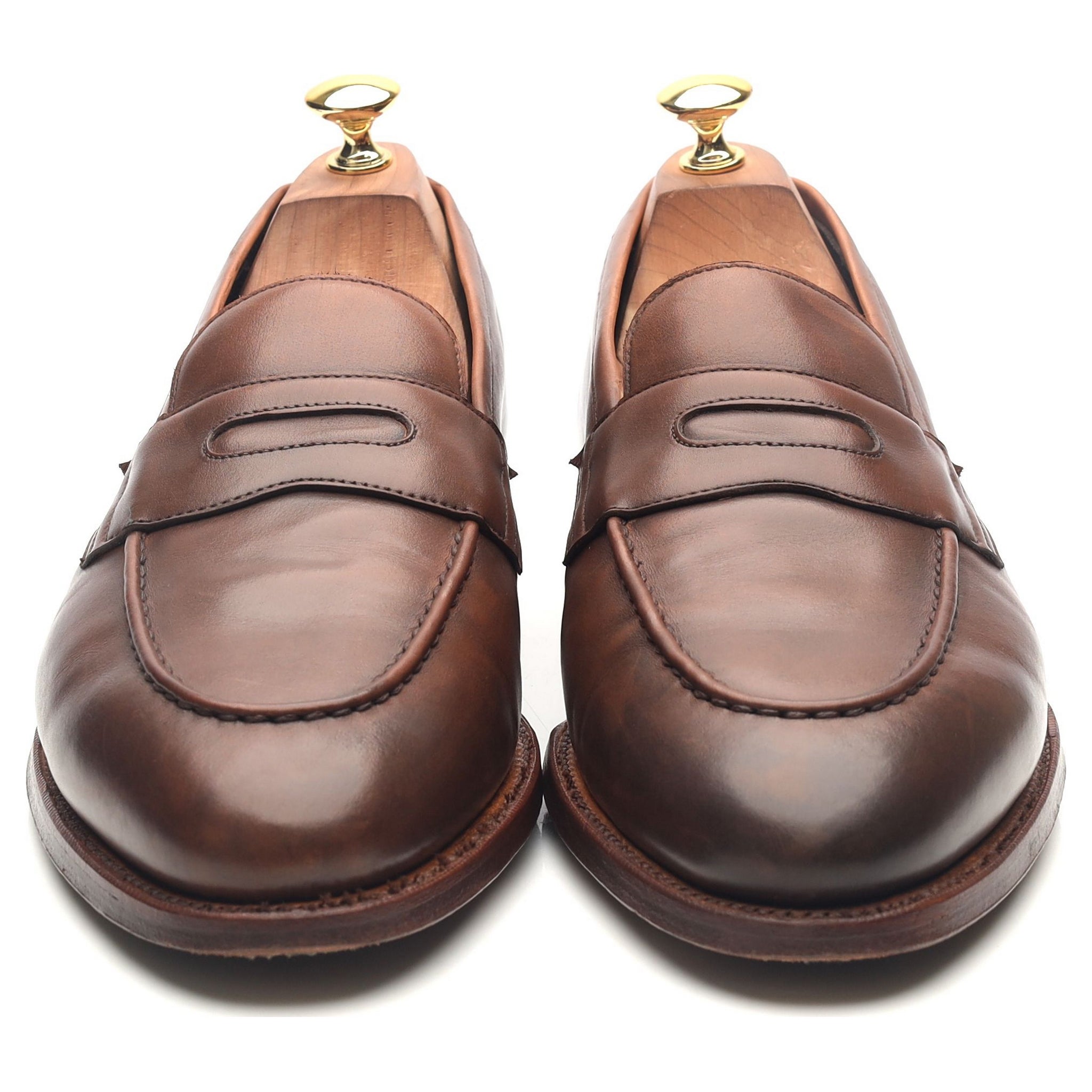 Grenson Aldgate mocassin cuir marron pointure UK 10