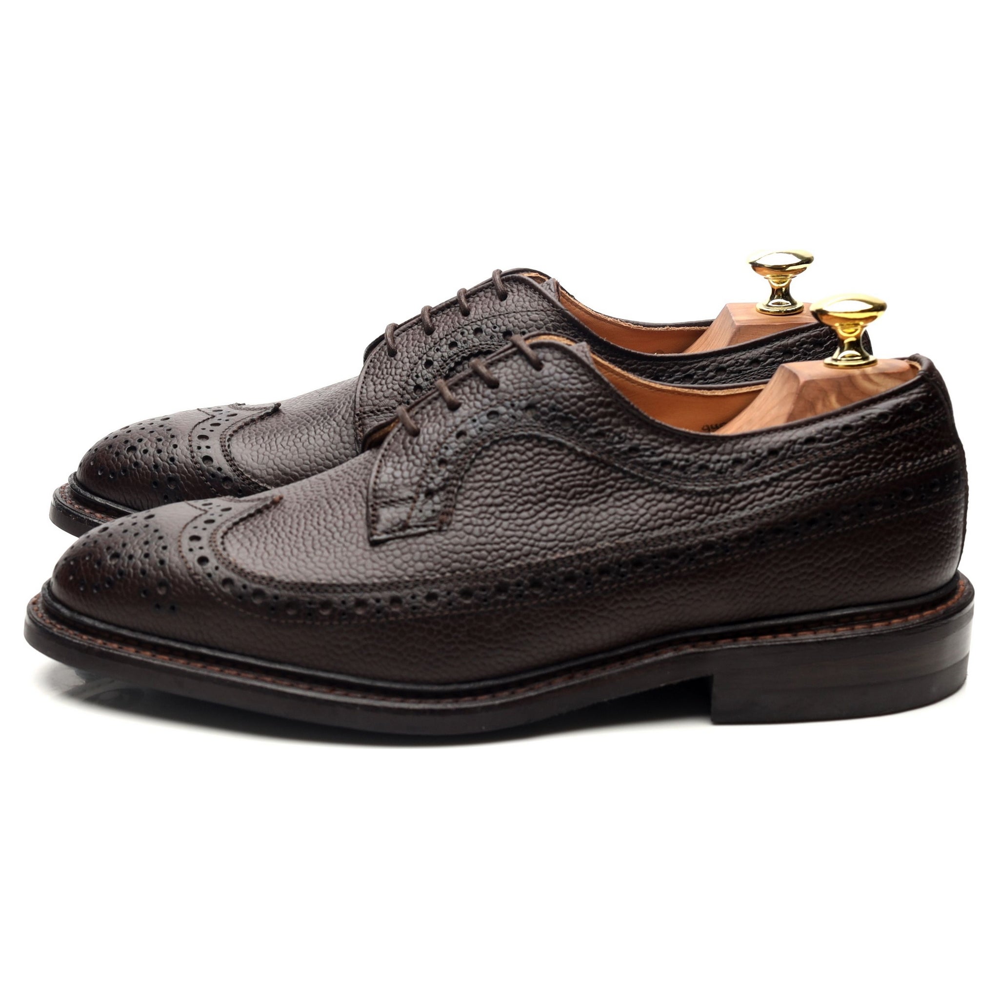 Tricker's Fulton derbys cuir marron pointure UK 7