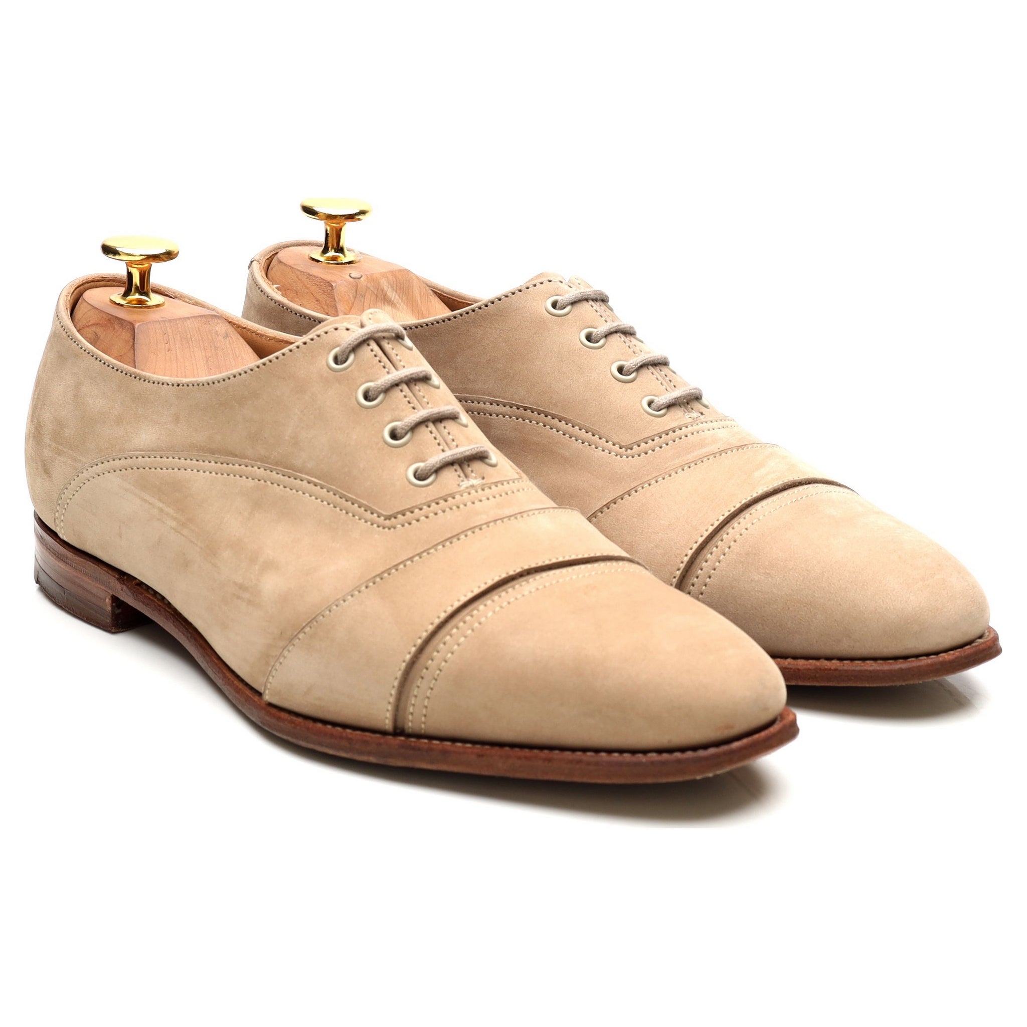 Crockett & Jones Flora oxford nubuck pierre UK 6 femme