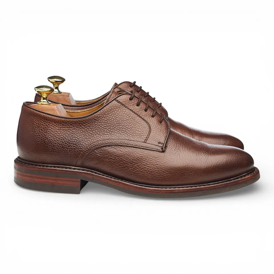 Berwick 4169 derby cuir grainé marron UK 7