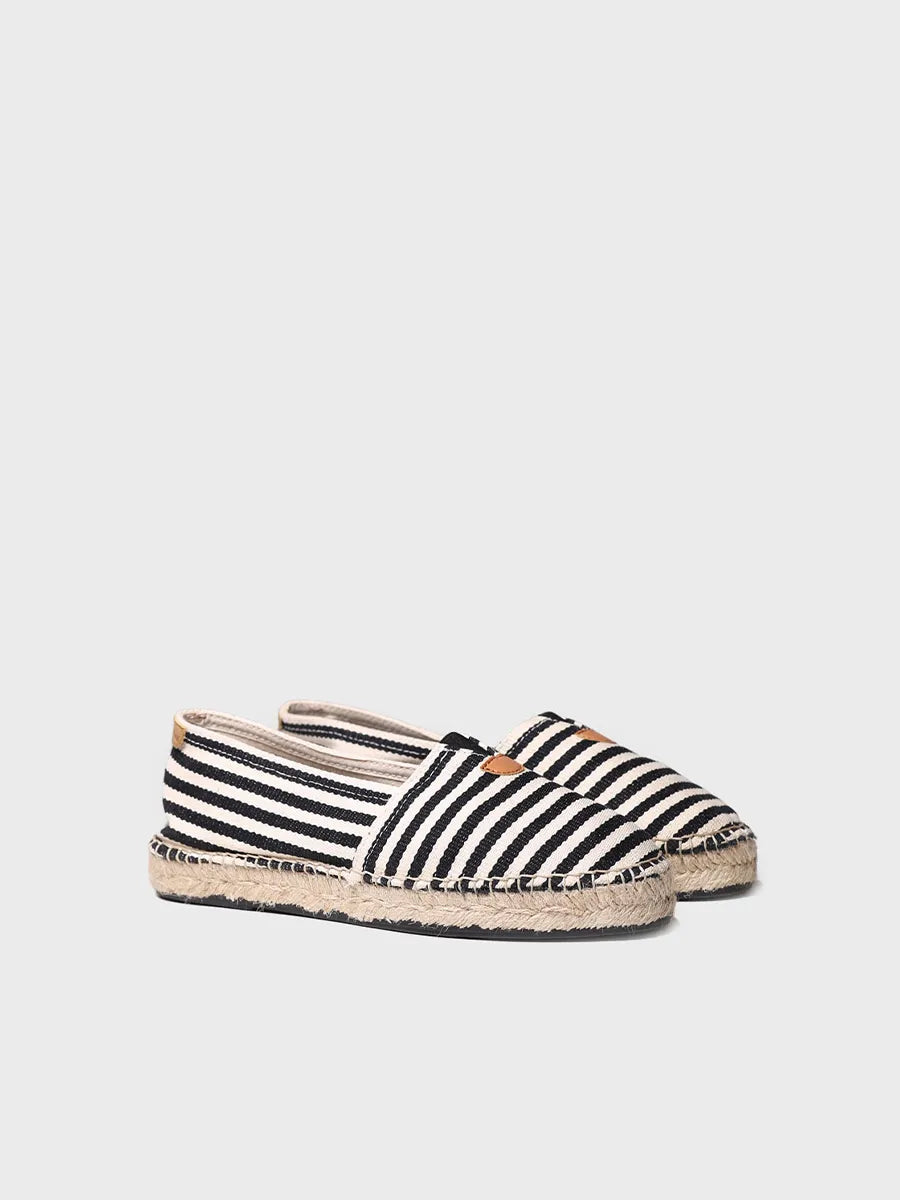 Toni Pons Blanes-DD espadrilles unisexe noires vegan