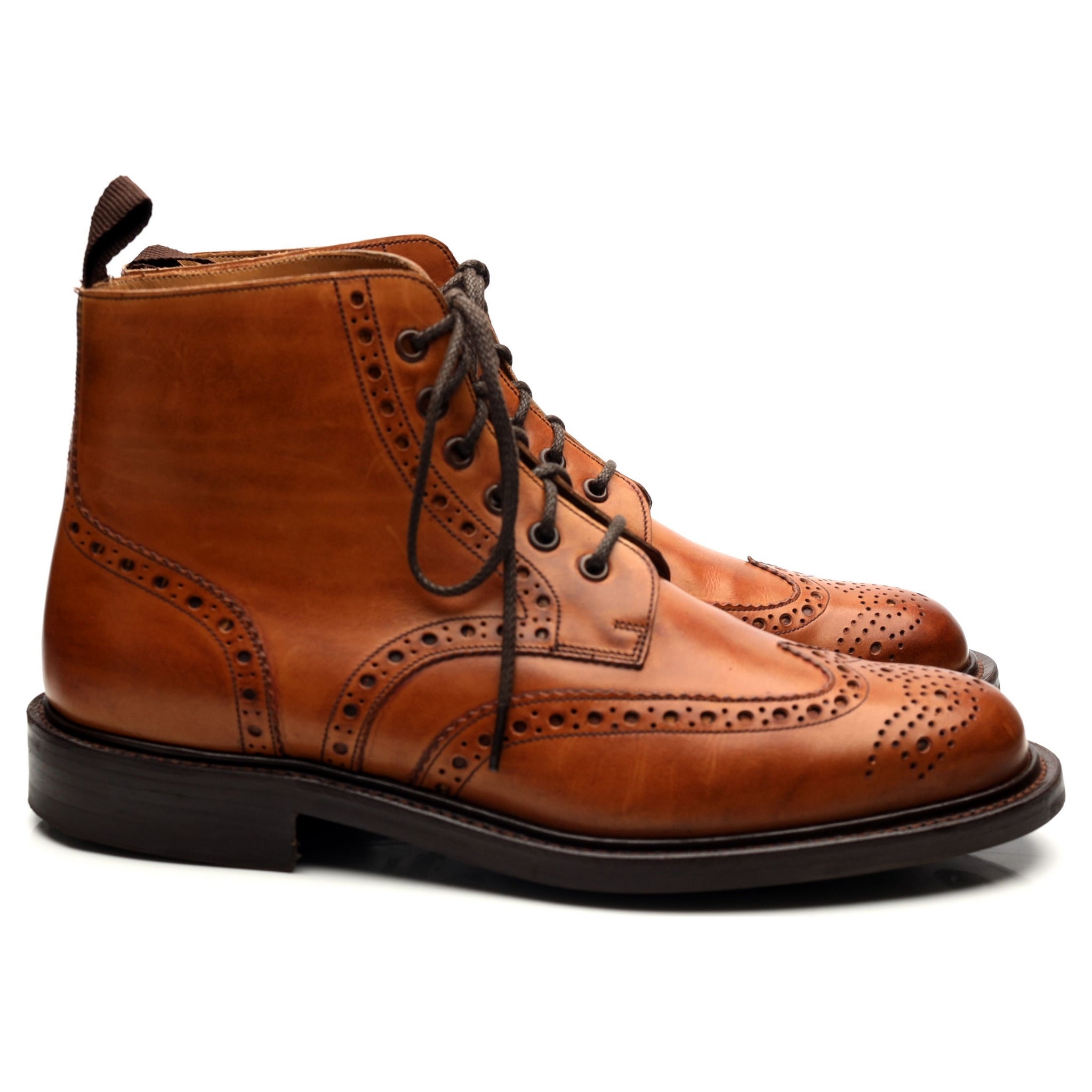 Barker Harrison boots cuir marron 9.5 UK