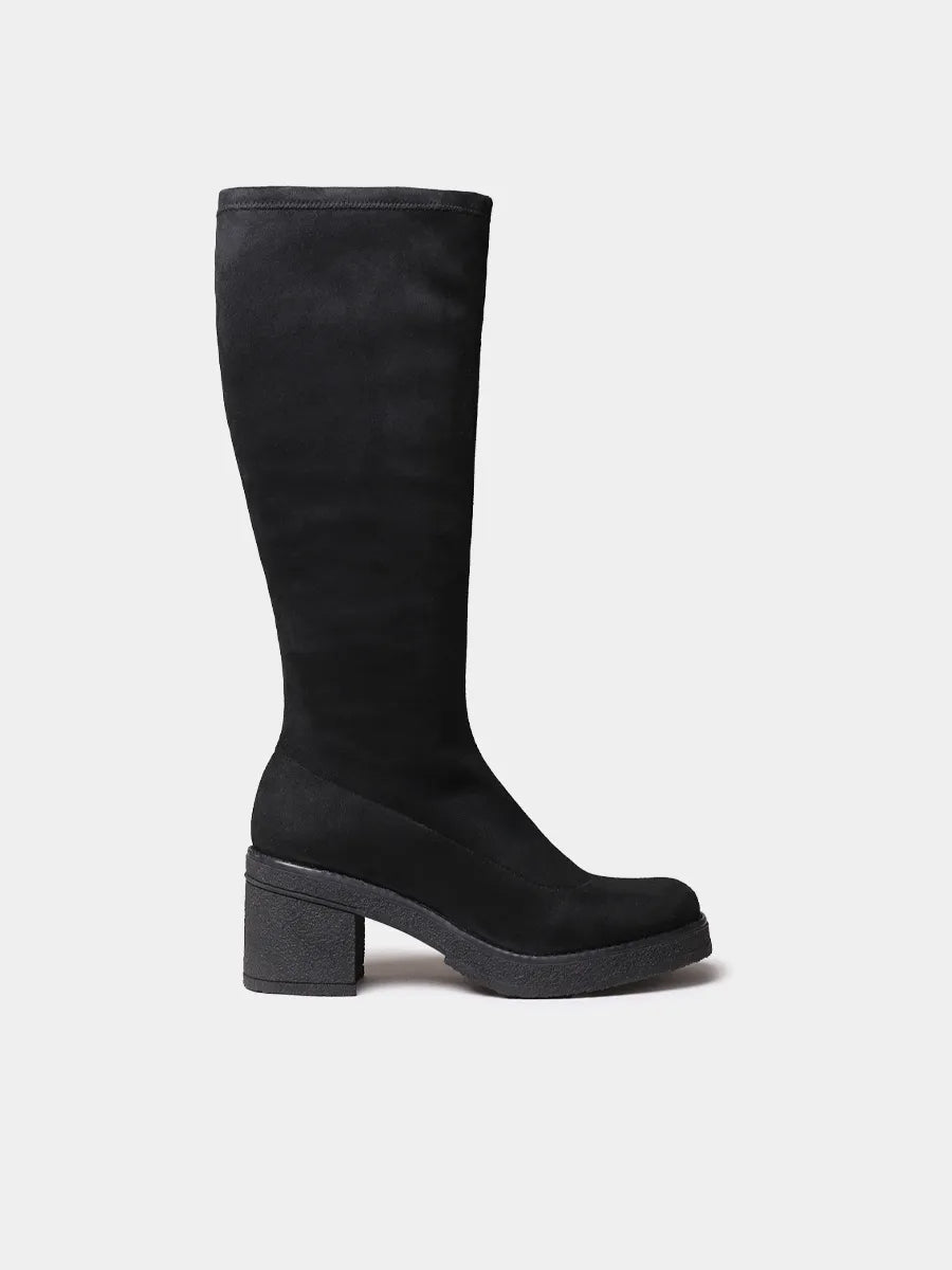 TONI PONS PADOVA bottes hautes femme élastique talon 7 cm