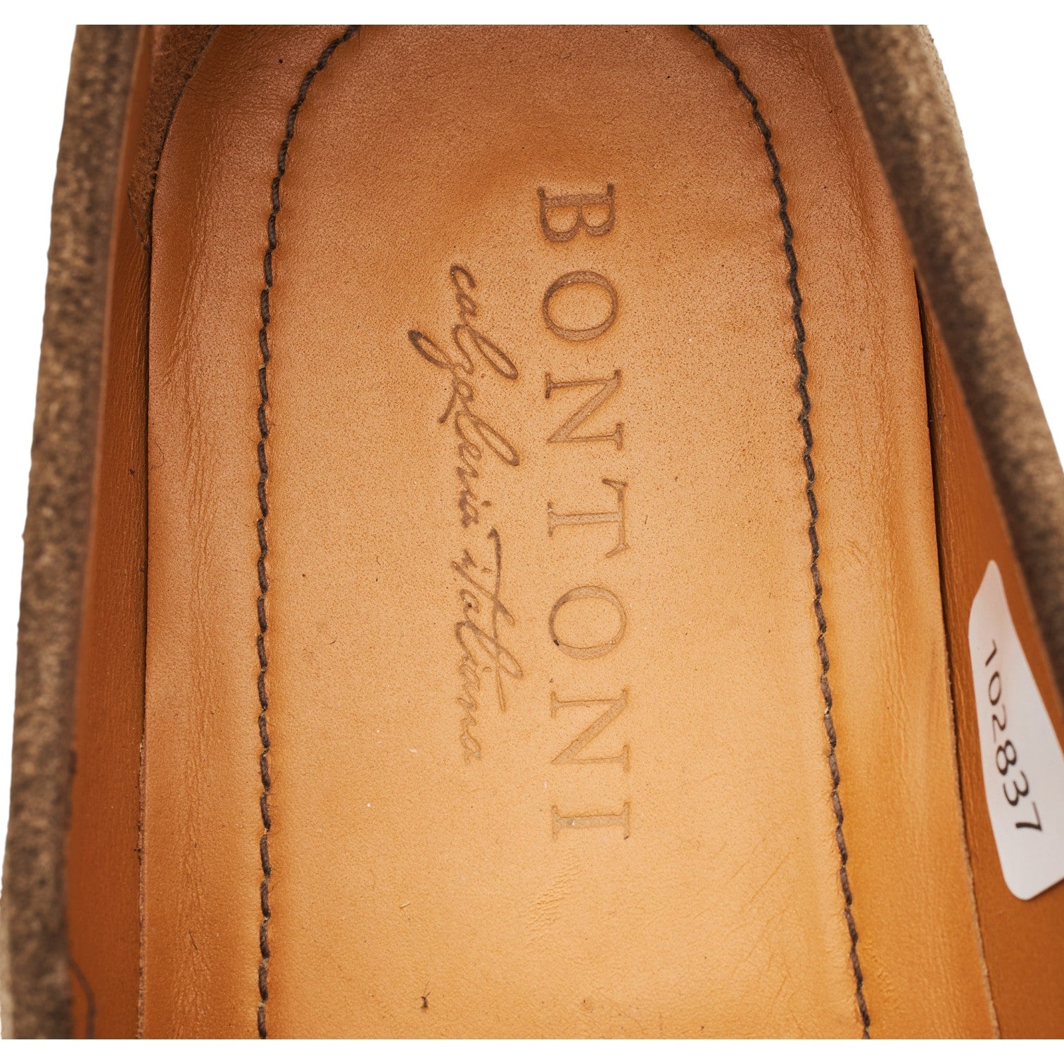 Bontoni Principe mocassins daim marron pointure 8.5