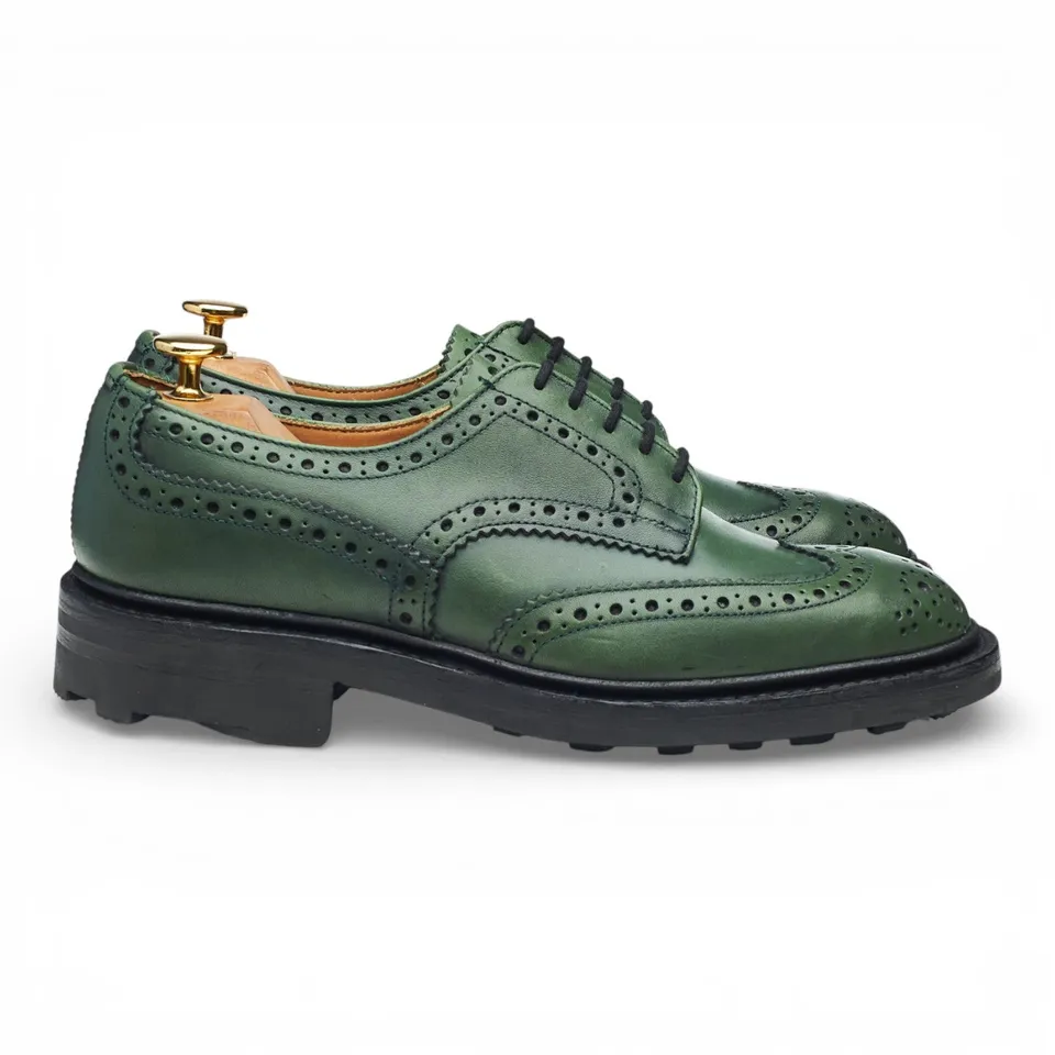 Tricker's Durham derbies cuir vert pointure UK 6