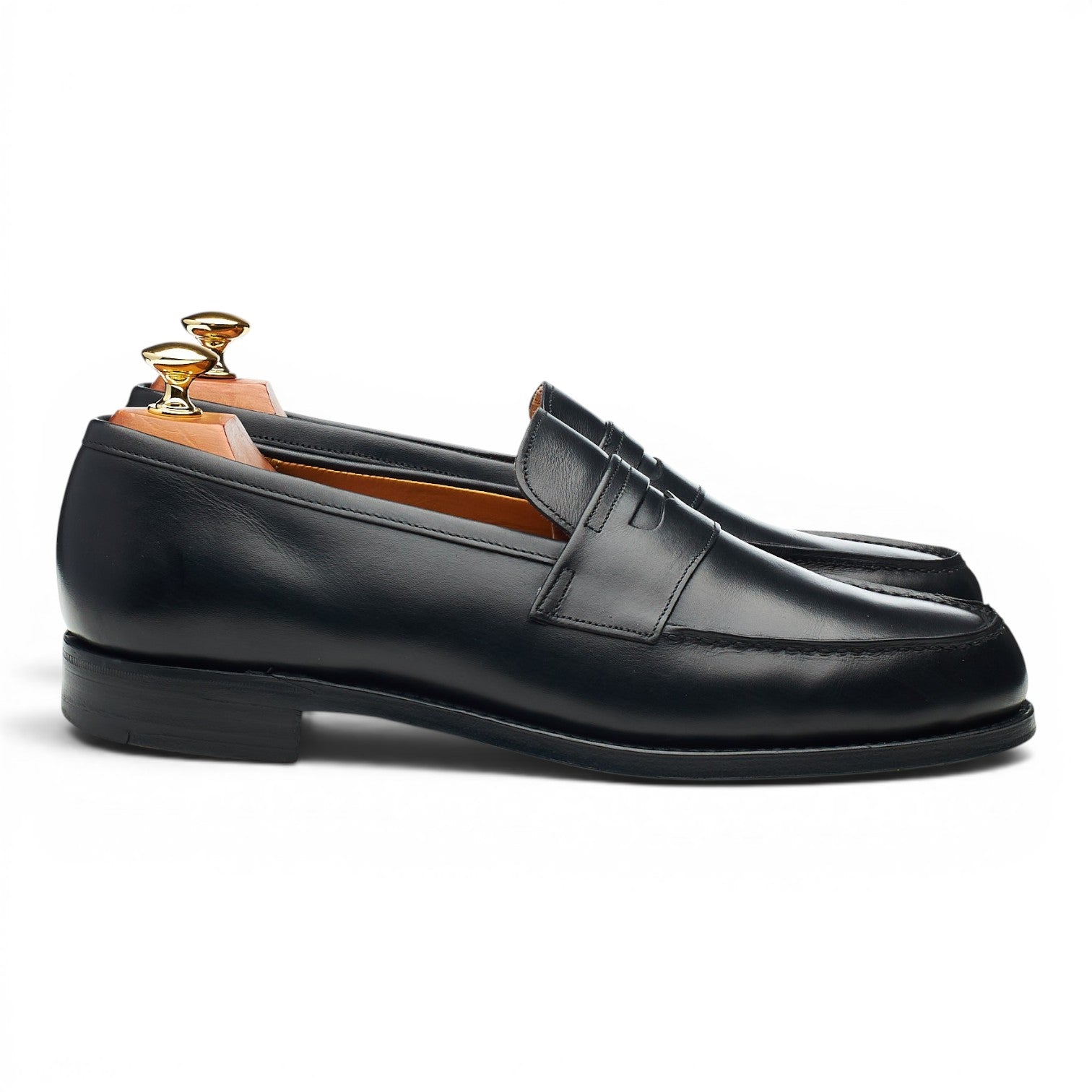 Tim Little Whisky Women mocassin cuir noir UK 9