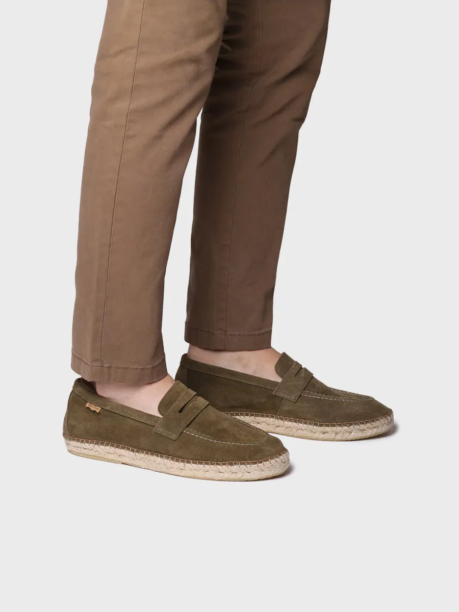 Toni Pons Benet espadrilles homme cuir fendu