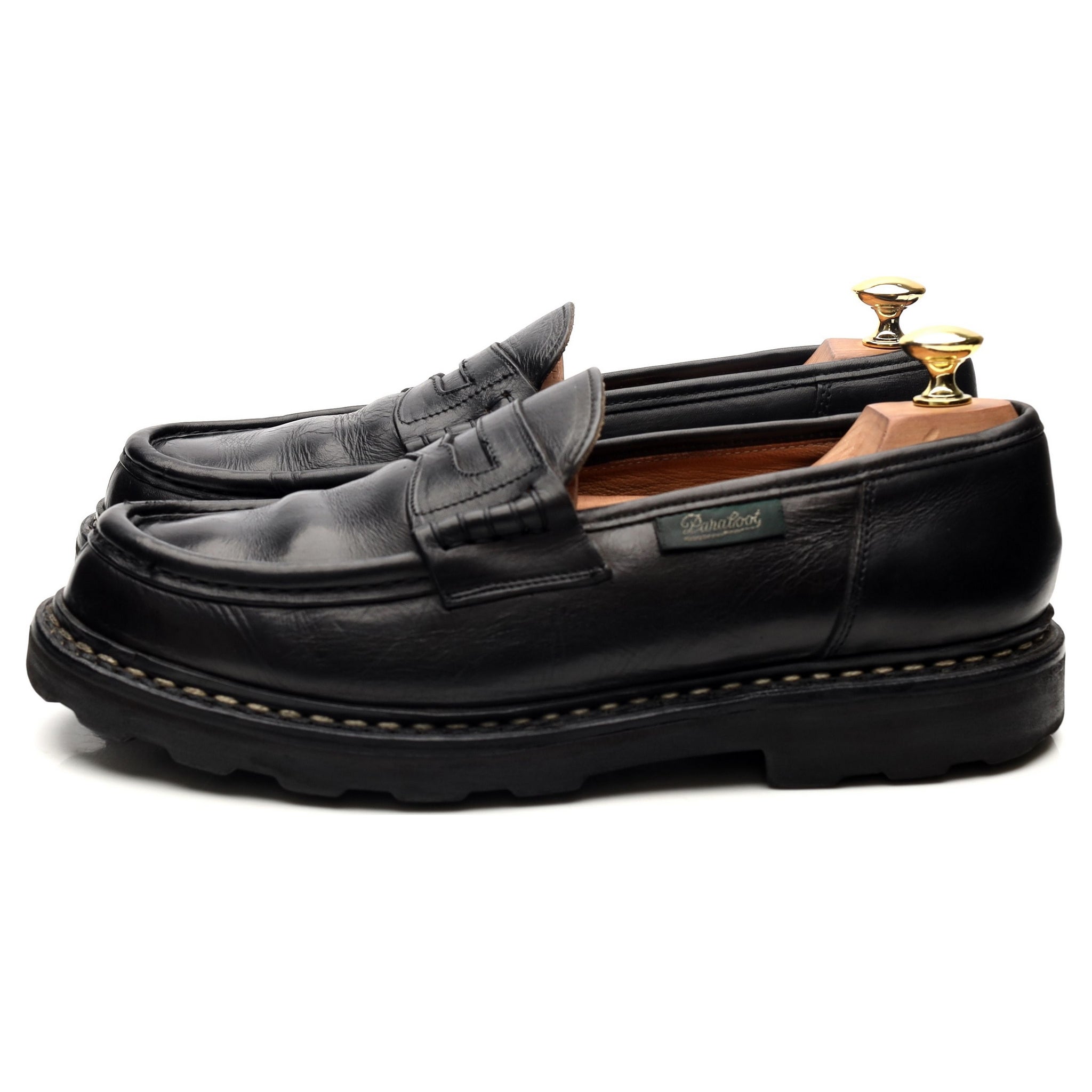 Paraboot Reims mocassins cuir noir pointure UK 8,5