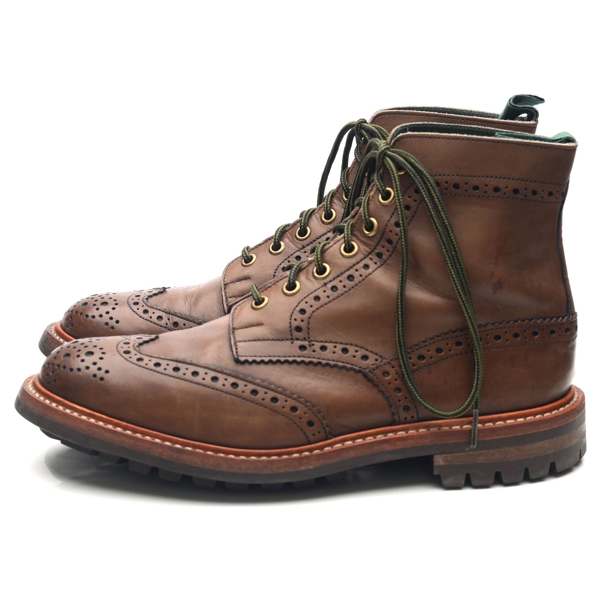 Tricker's Stow boots cuir marron UK 7.5