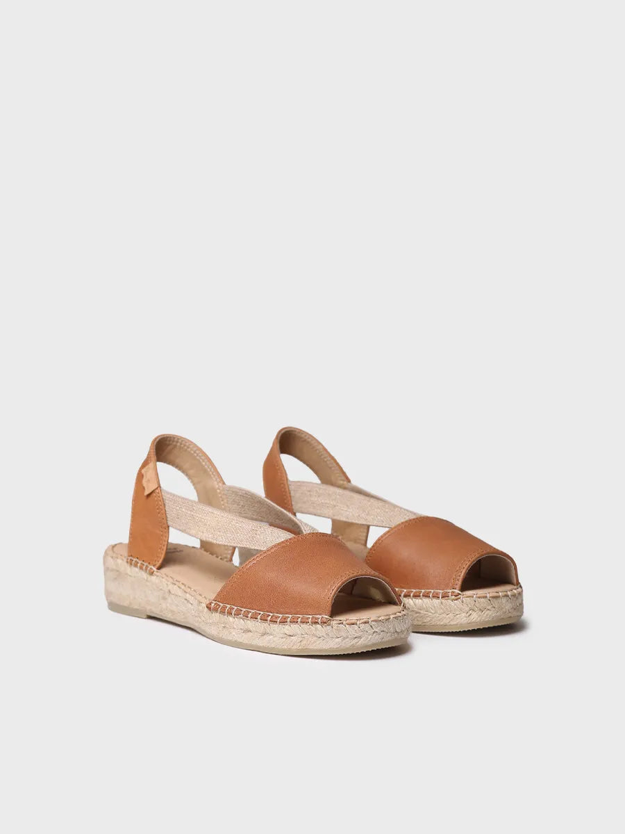 Toni Pons TALA espadrilles cuir compensées pied large